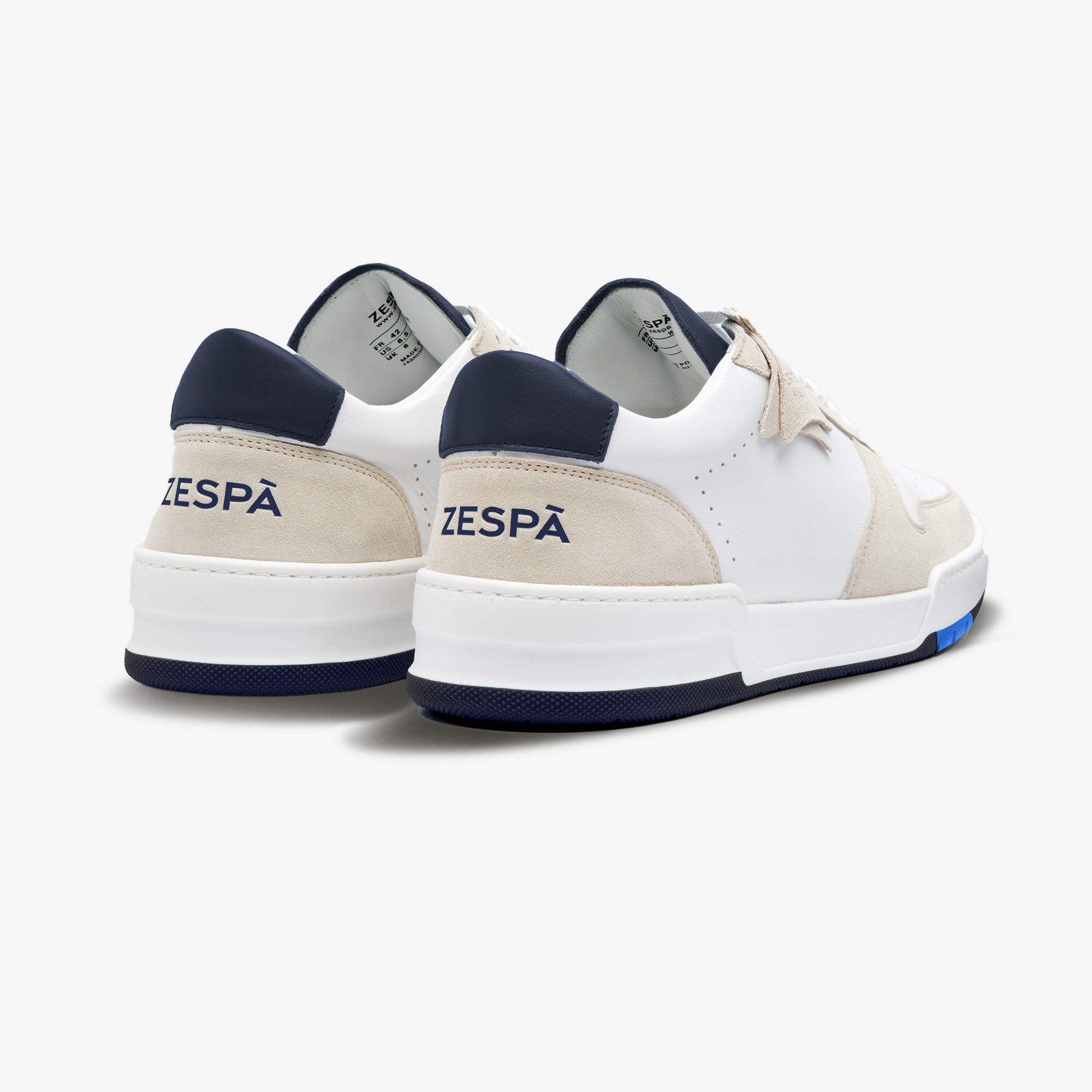 Sneakers cuir frost et marine - du 35 au 41 | ZESPÀ