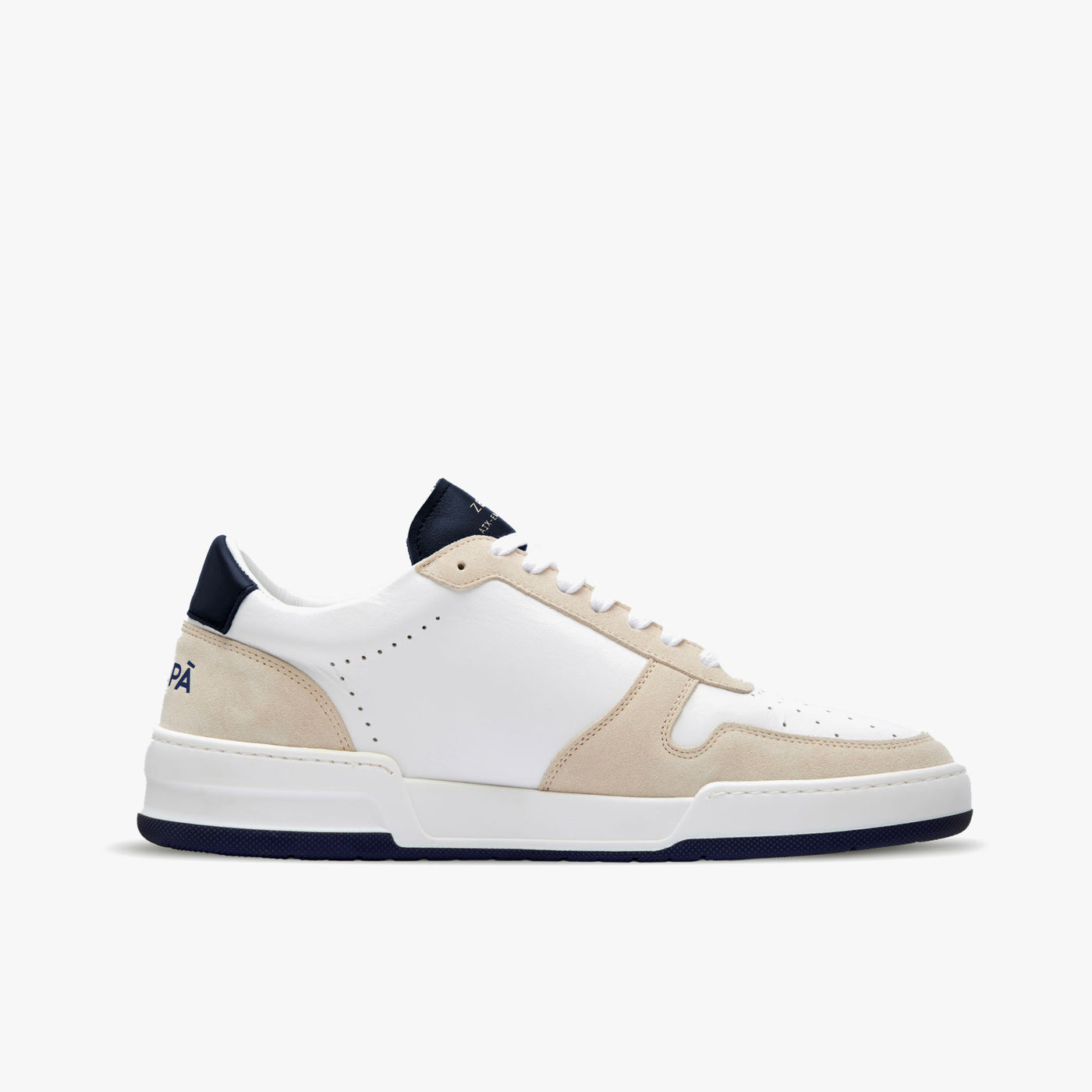 Sneakers cuir frost et marine - du 35 au 41 | ZESPÀ