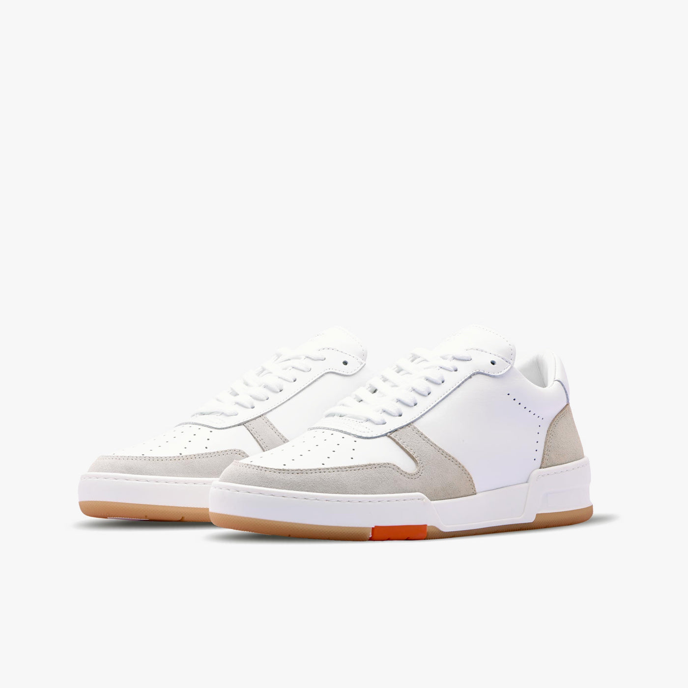 Sneakers cuir blanc et  frost | ZESPÀ