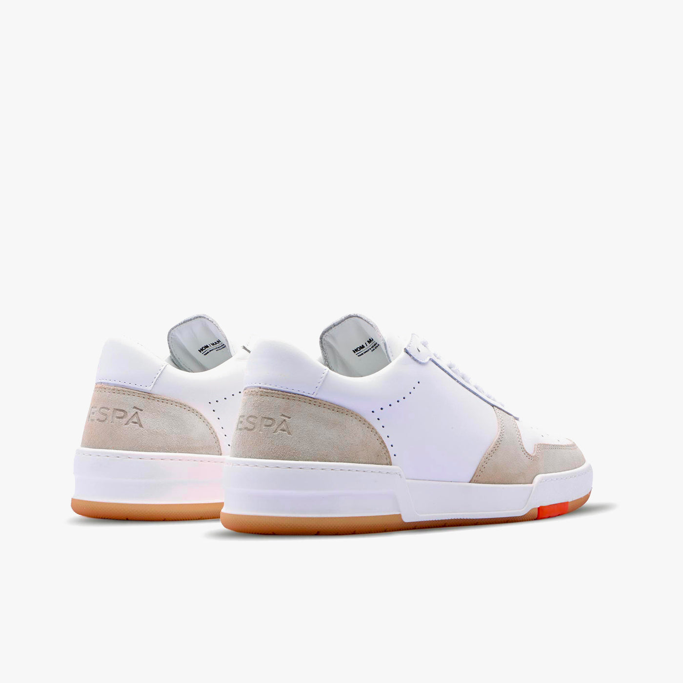 Sneakers cuir blanc et  frost | ZESPÀ