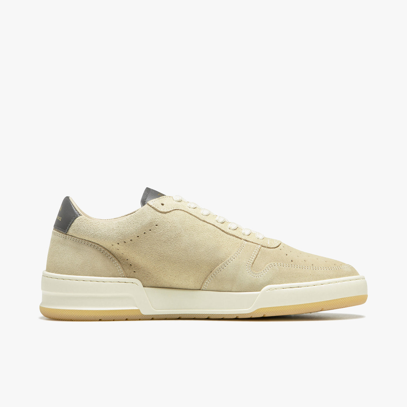 Sneakers cuir suède blanc cassé | ZESPÀ