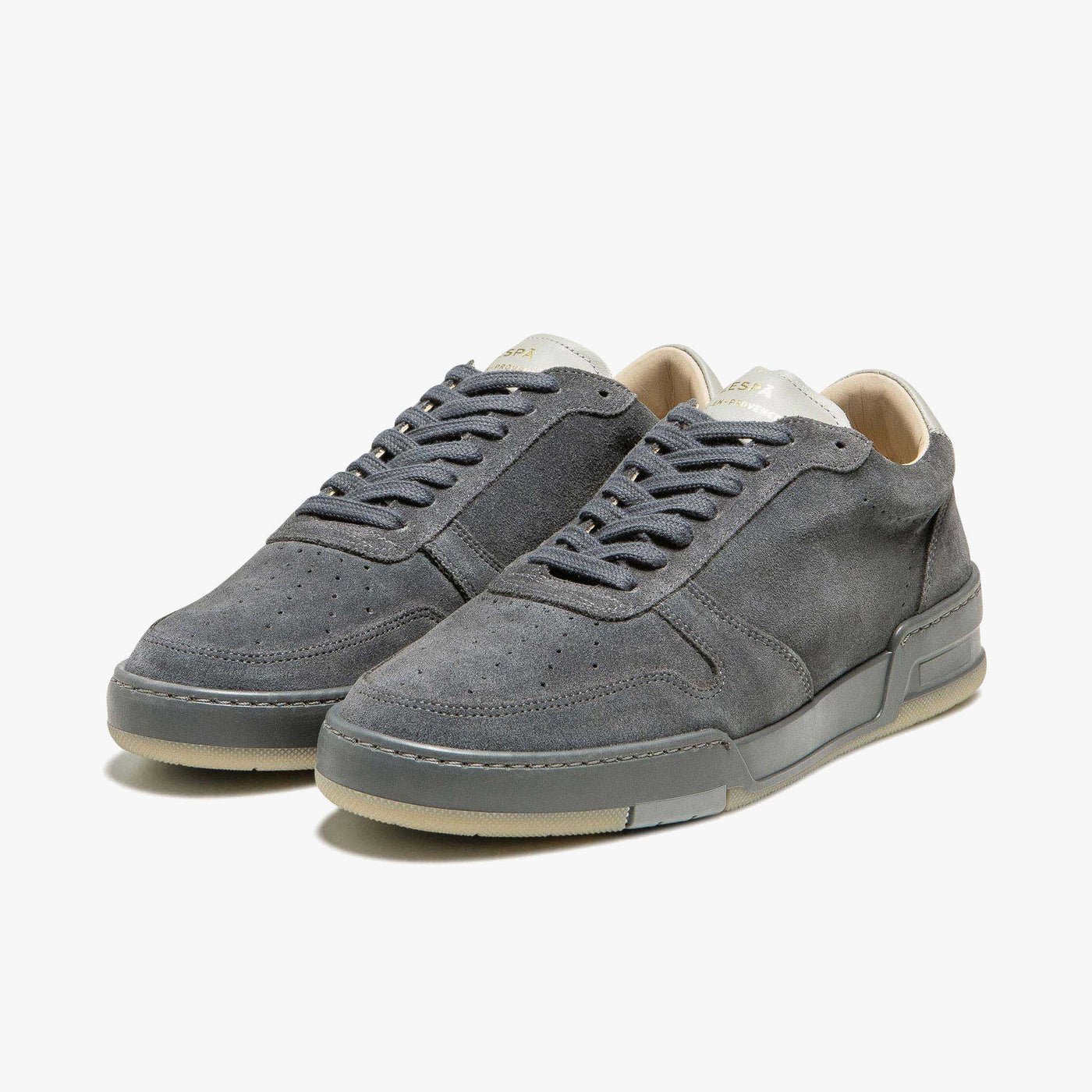 Sneakers cuir suède anthracite | ZESPÀ