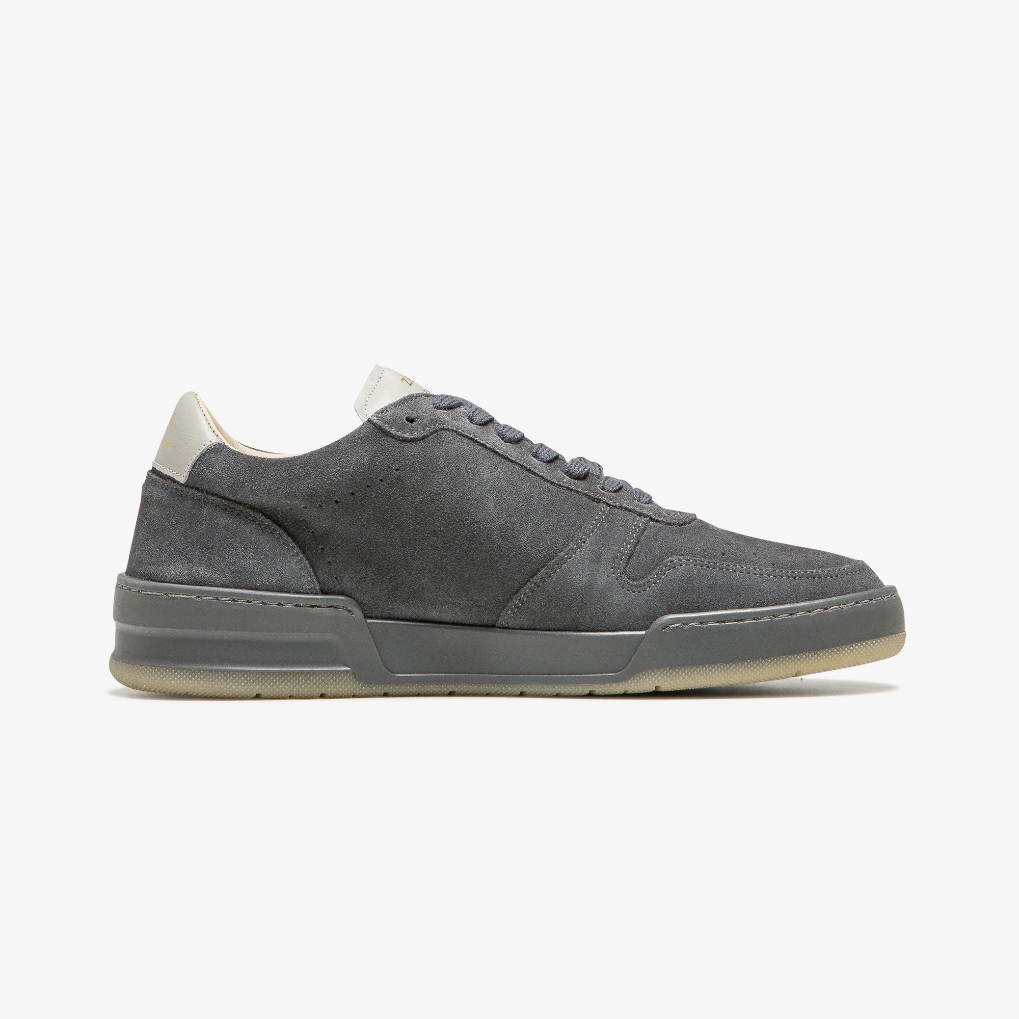 Sneakers cuir suède anthracite | ZESPÀ