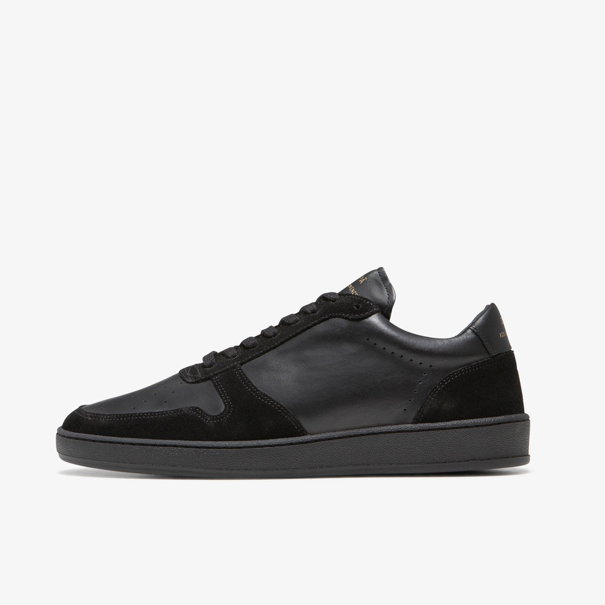 Sneaker minimaliste en cuir noir du 39 au 46 | ZESPÀ