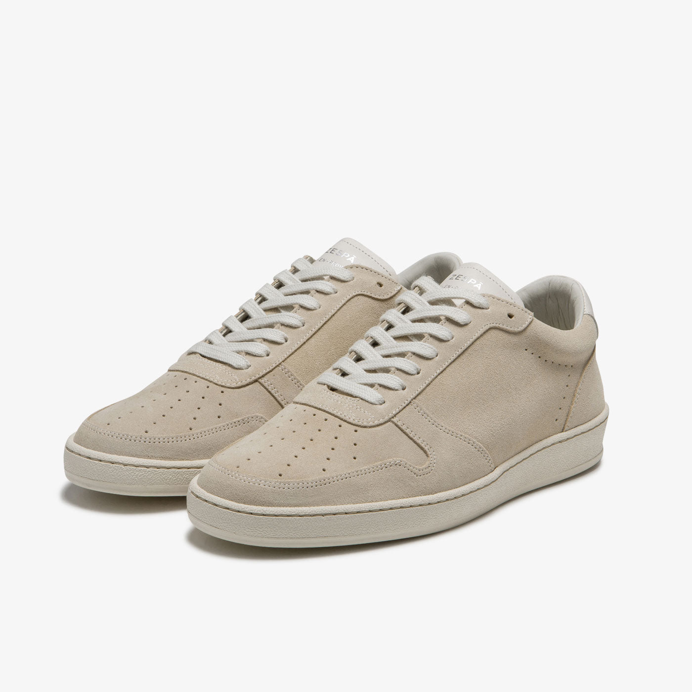 Sneakers cuir suède beige | ZESPÀ