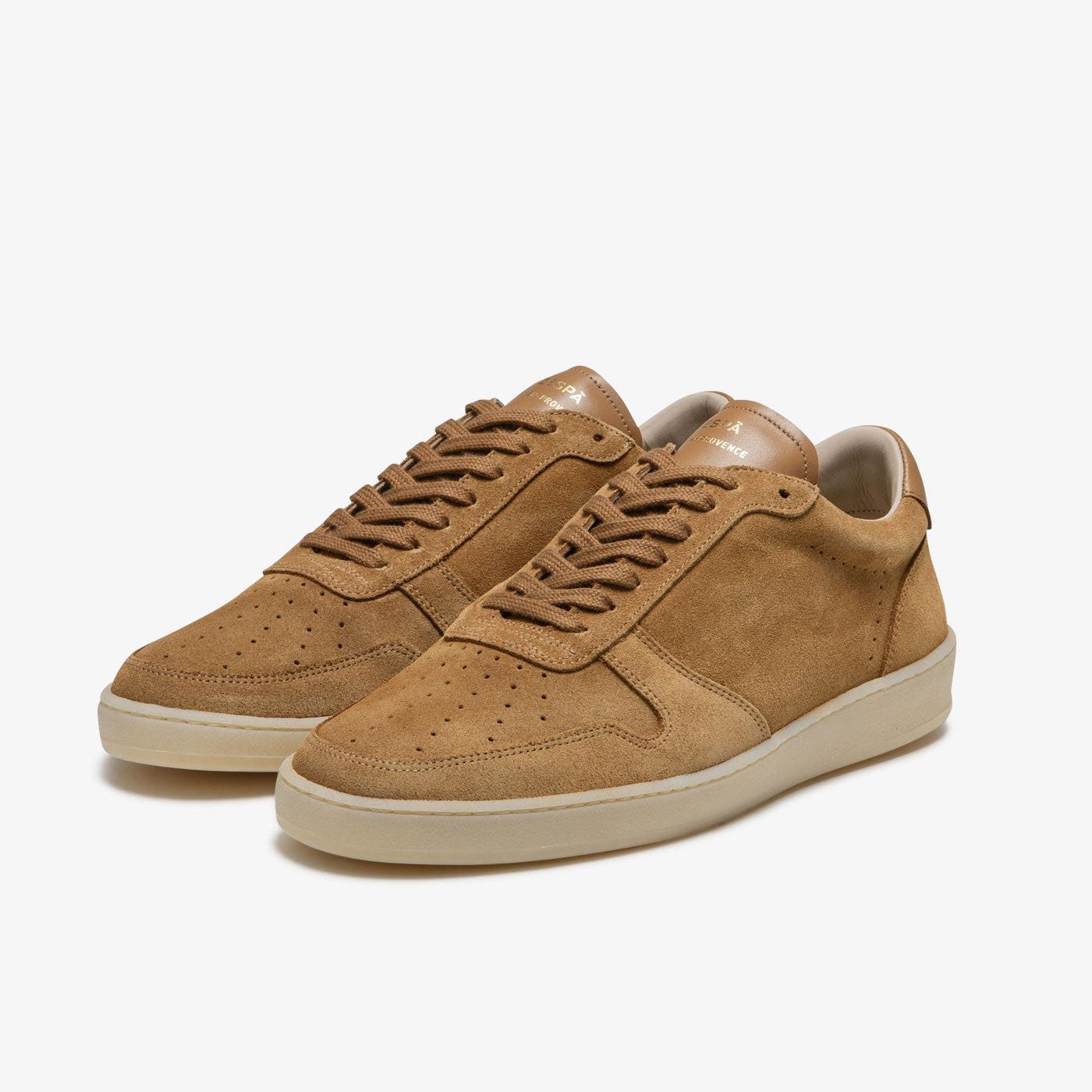 Baskets en cuir suède cognac femme du 35 au 41 | ZESPÀ