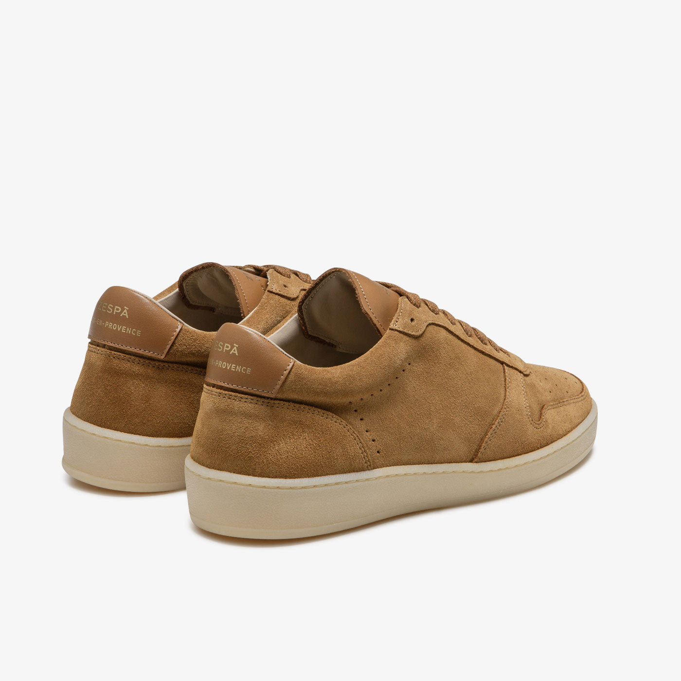 Baskets en cuir suède cognac femme du 35 au 41 | ZESPÀ