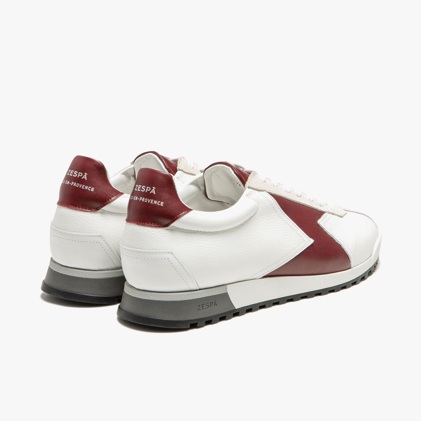 Sneaker en cuir grainé wine homme du 39 au 46 | ZESPÀ