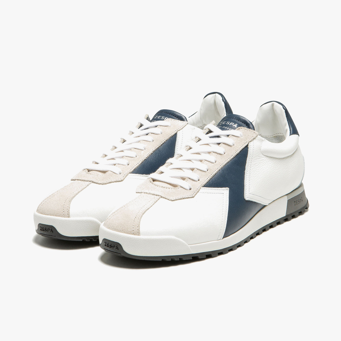 Sneakers cuir marine | ZESPÀ