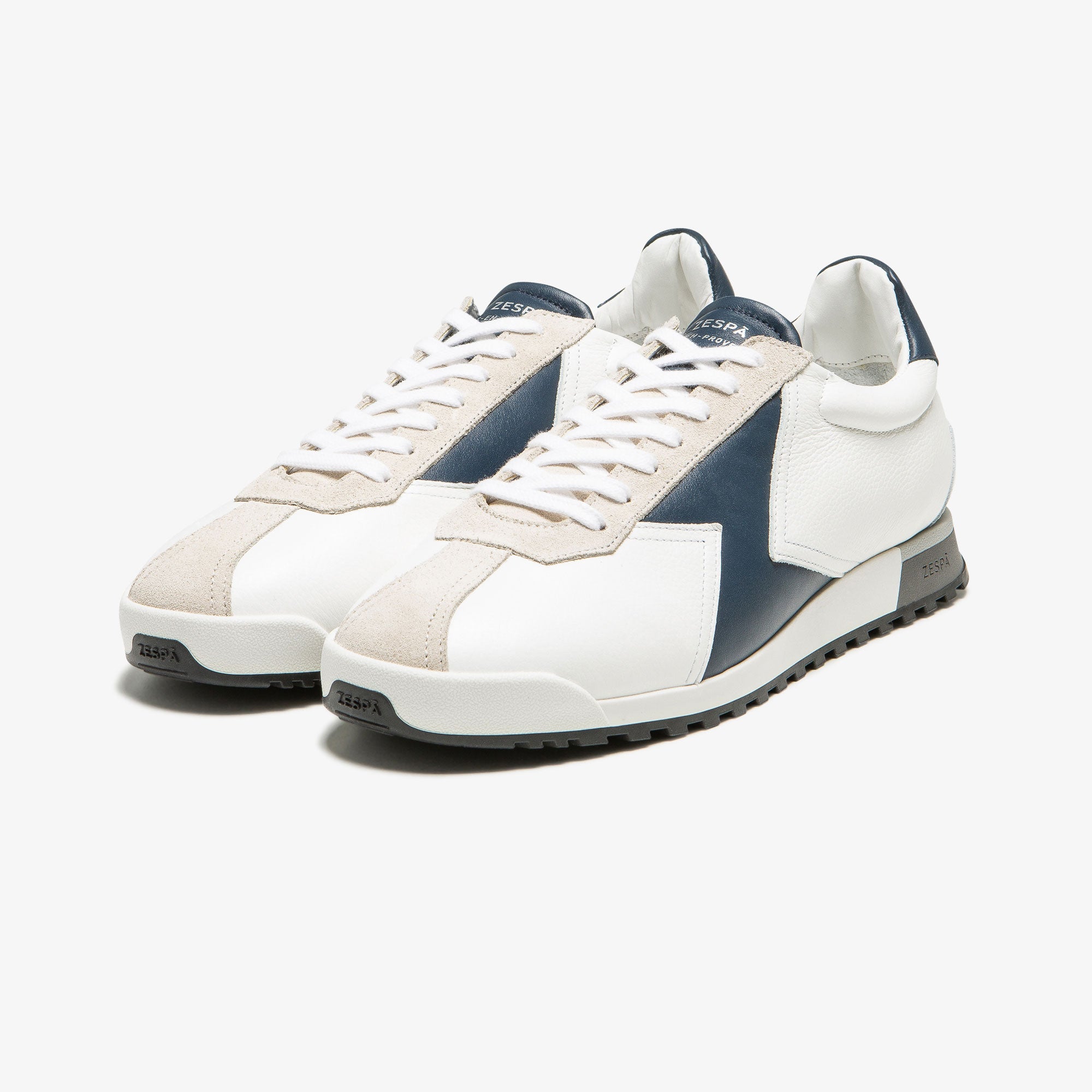 Sneakers cuir marine | ZESPÀ