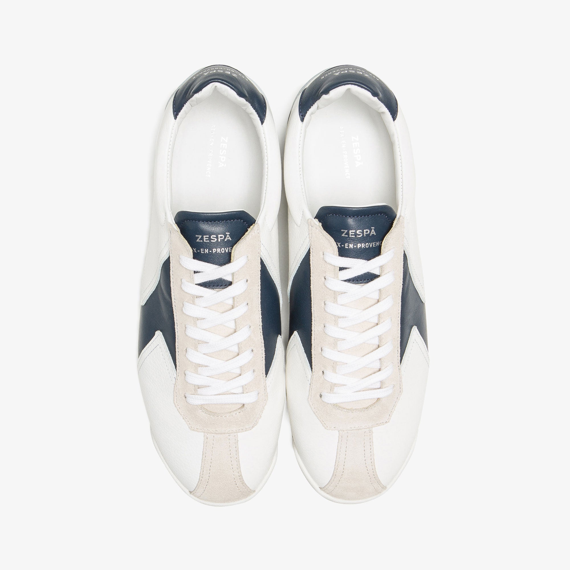 Sneakers cuir marine | ZESPÀ