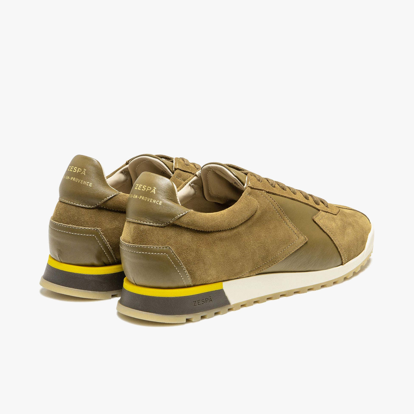 Sneakers cuir suède marron | ZESPÀ