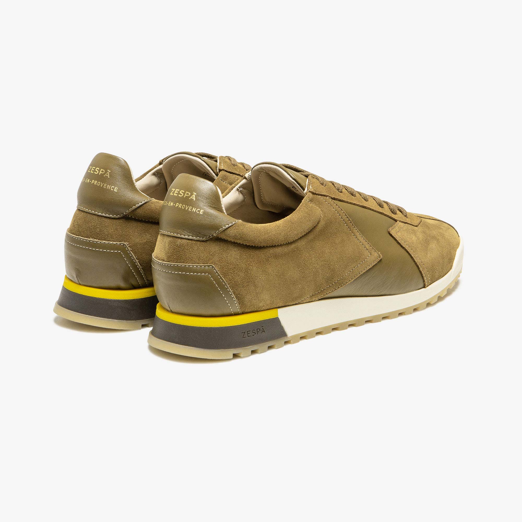 Sneakers cuir suède marron | ZESPÀ