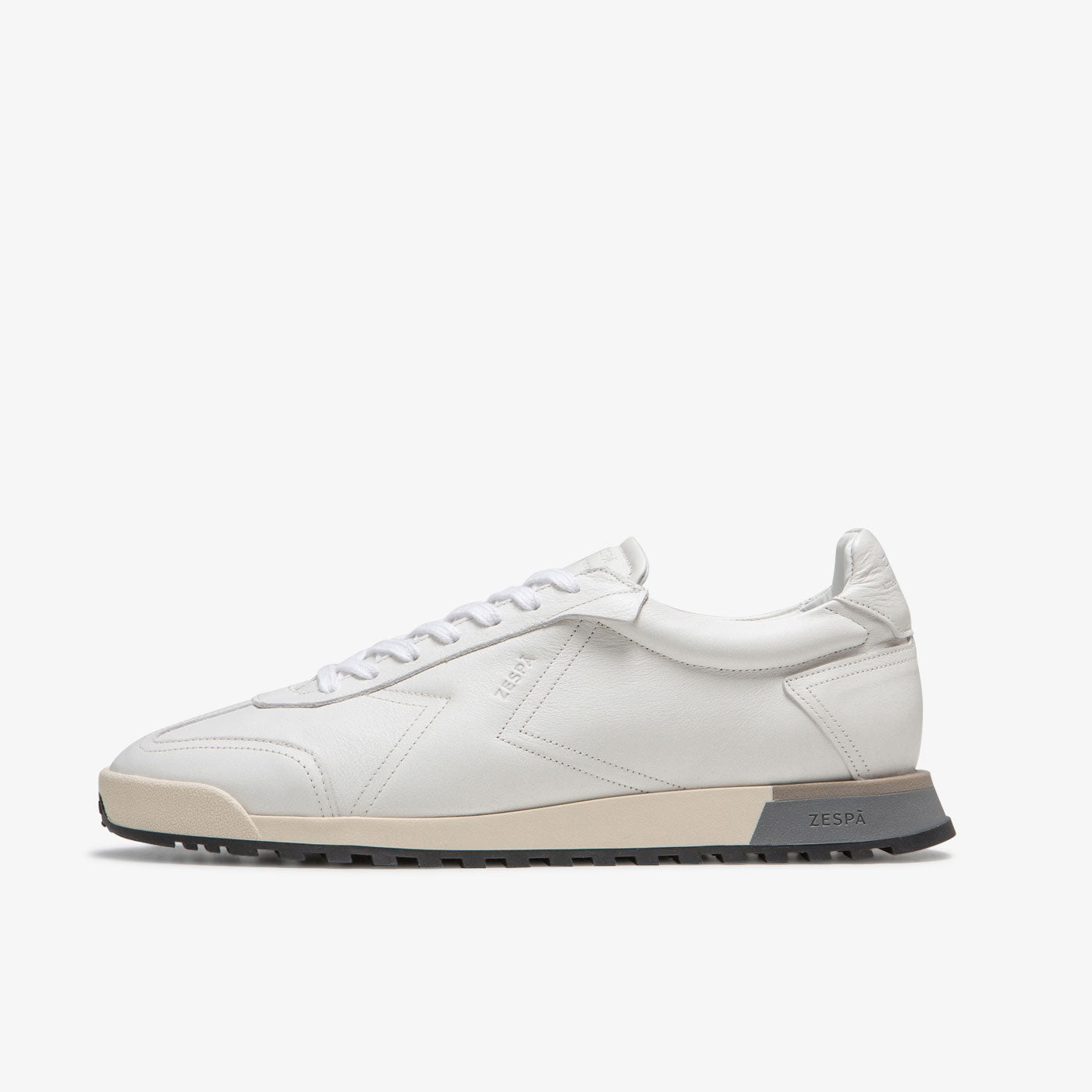 Sneaker en cuir blanc mixte du 36 au 46 | ZESPÀ