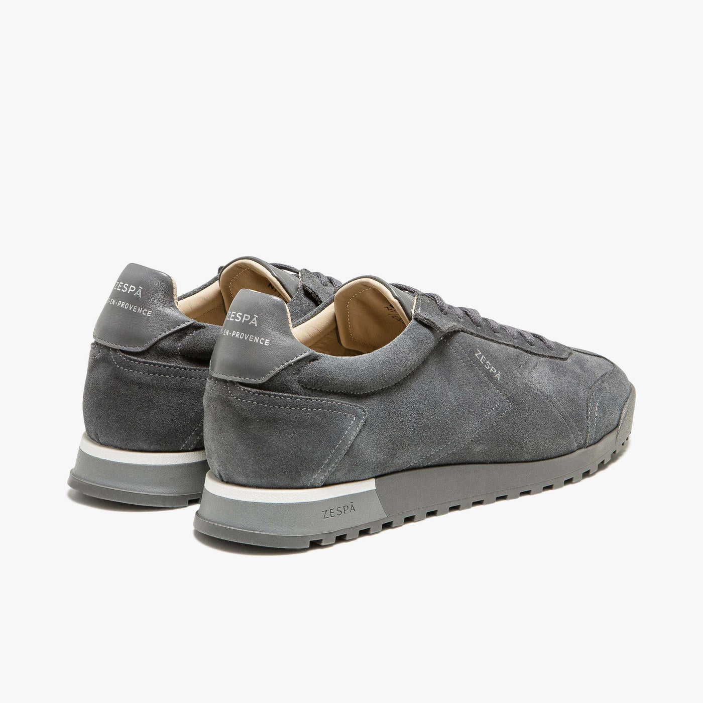 Sneakers cuir suède anthracite | ZESPÀ