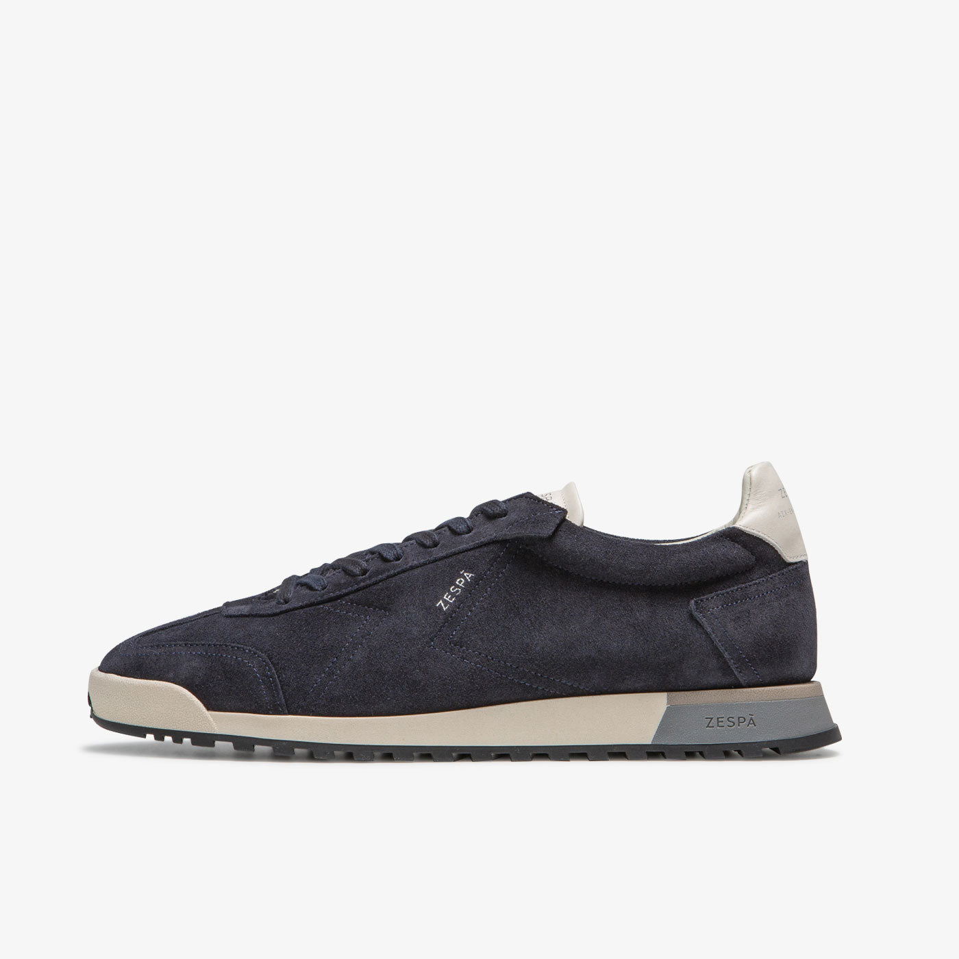 Sneaker en cuir suède marine blanc mixte du 36 au 46 | ZESPÀ