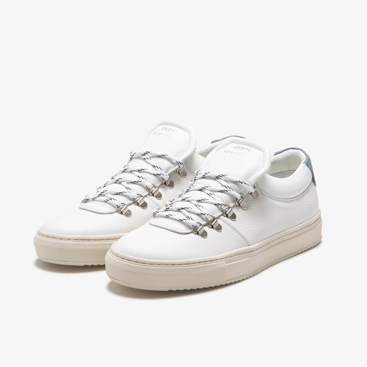 Sneaker outdoor en cuir blanc du 39 au 46 | ZESPÀ