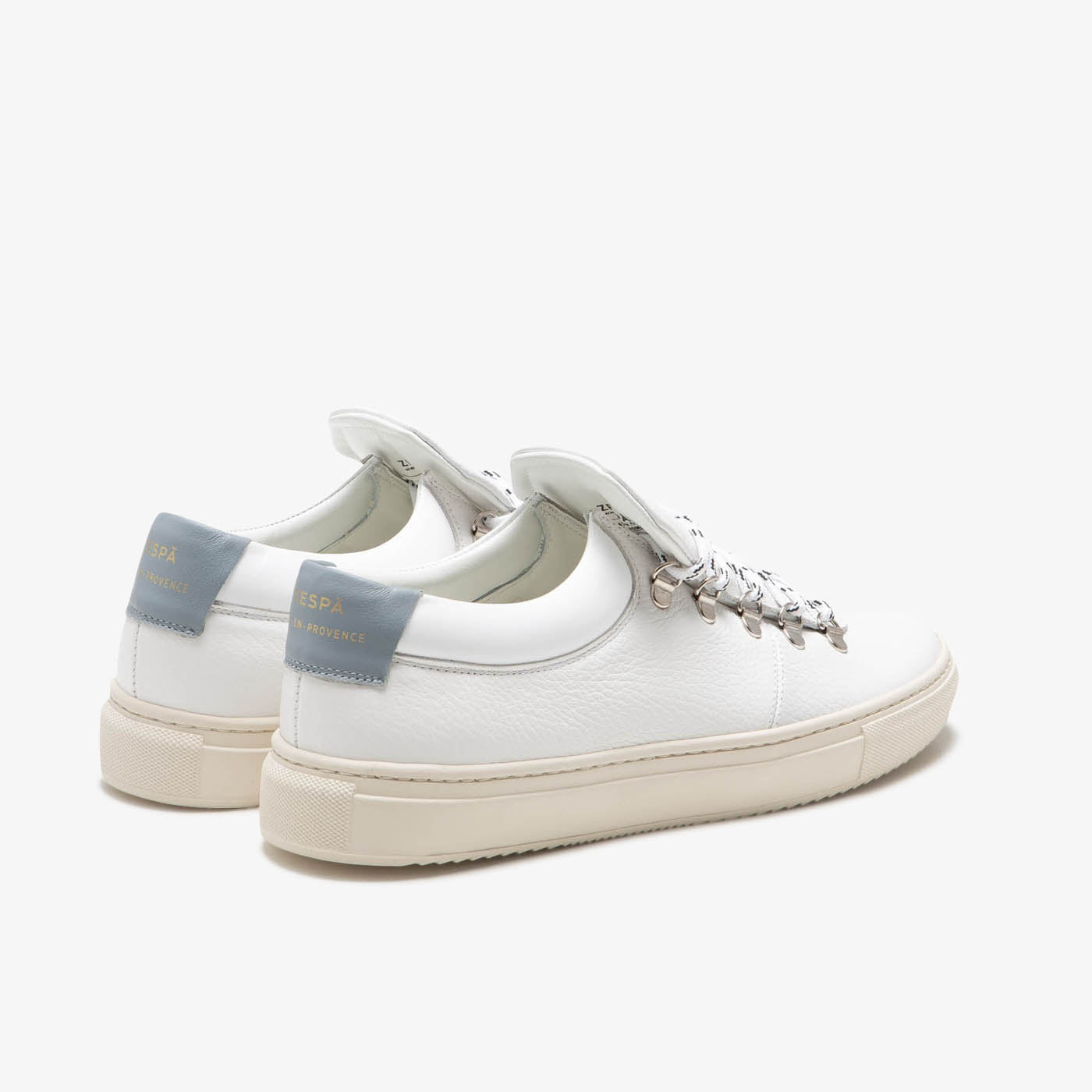 Sneaker outdoor en cuir blanc du 39 au 46 | ZESPÀ