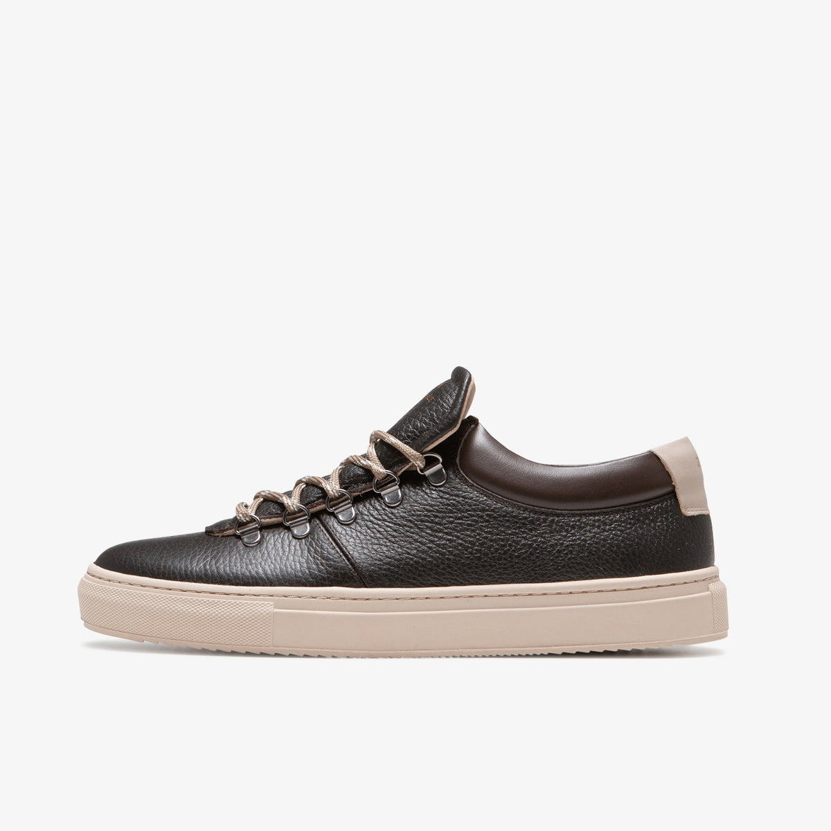 Sneaker outdoor en cuir marron foncé du 39 au 46 | ZESPÀ