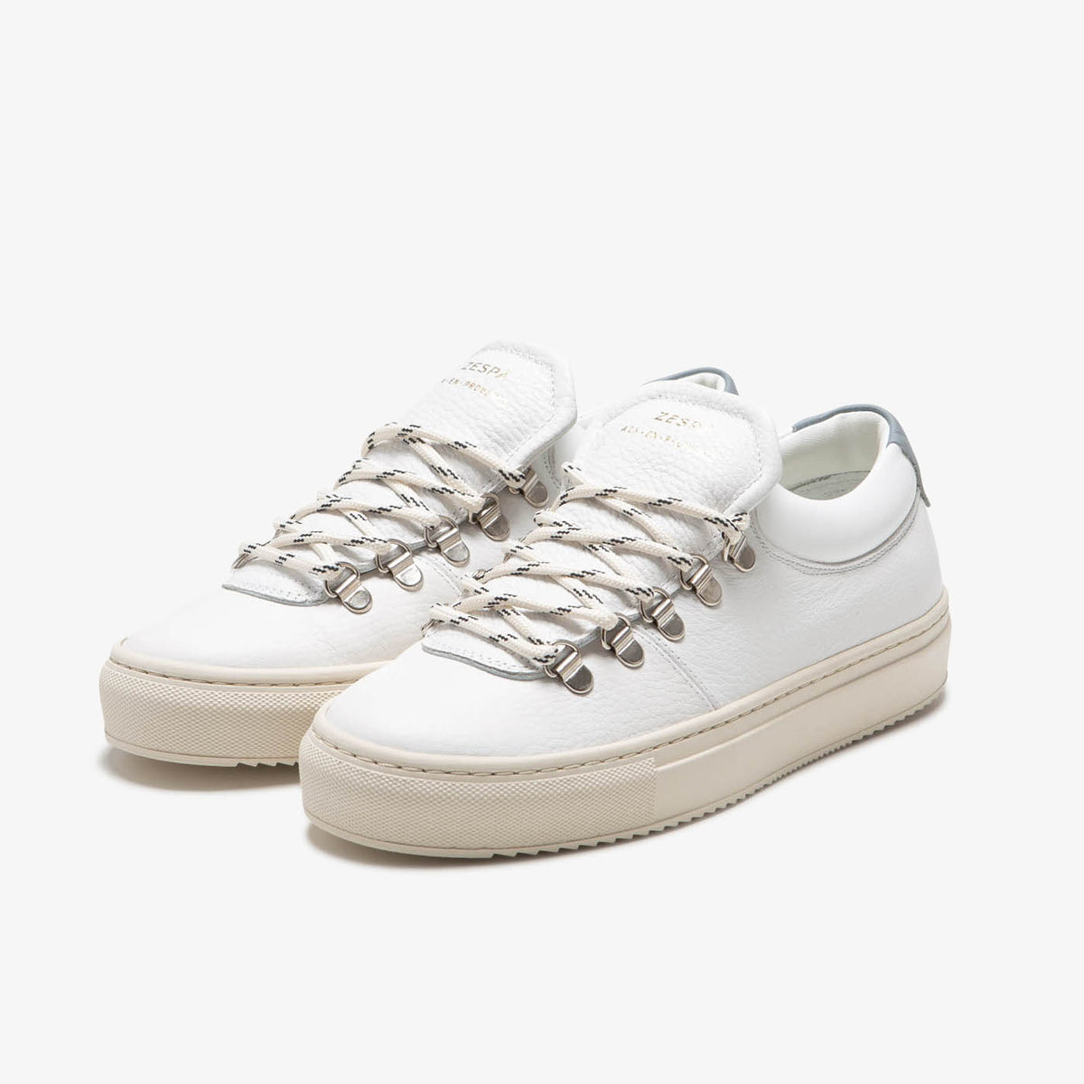 Sneaker outdoor en cuir blanc du 35 au 41 | ZESPÀ