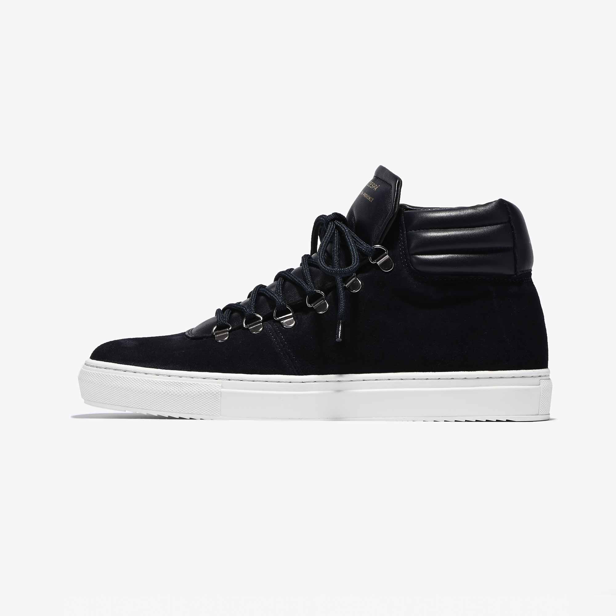 Sneakers cuir suède marine - du 39 au 46 | ZESPÀ