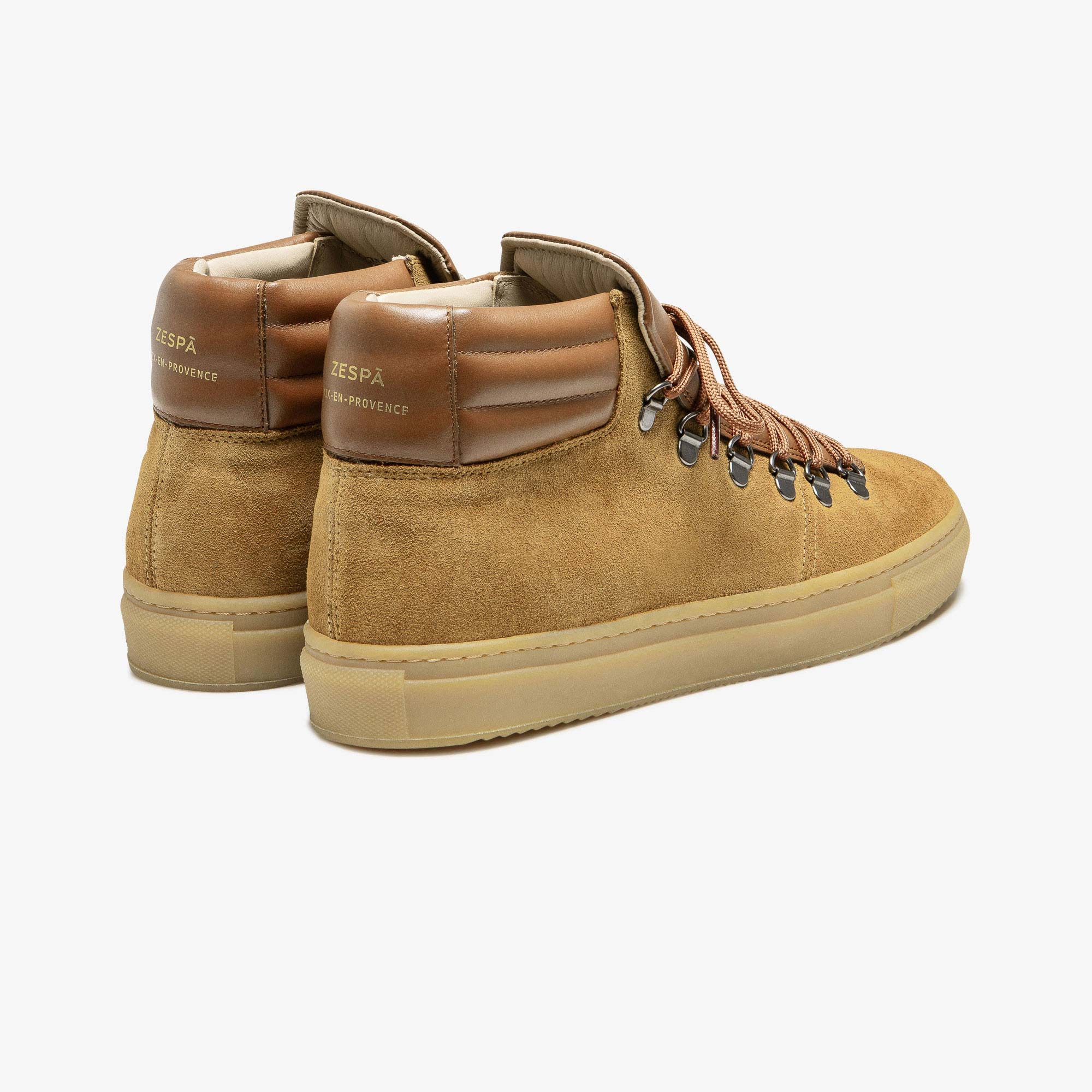 Sneakers cuir suède marron - du 39 au 46 | ZESPÀ