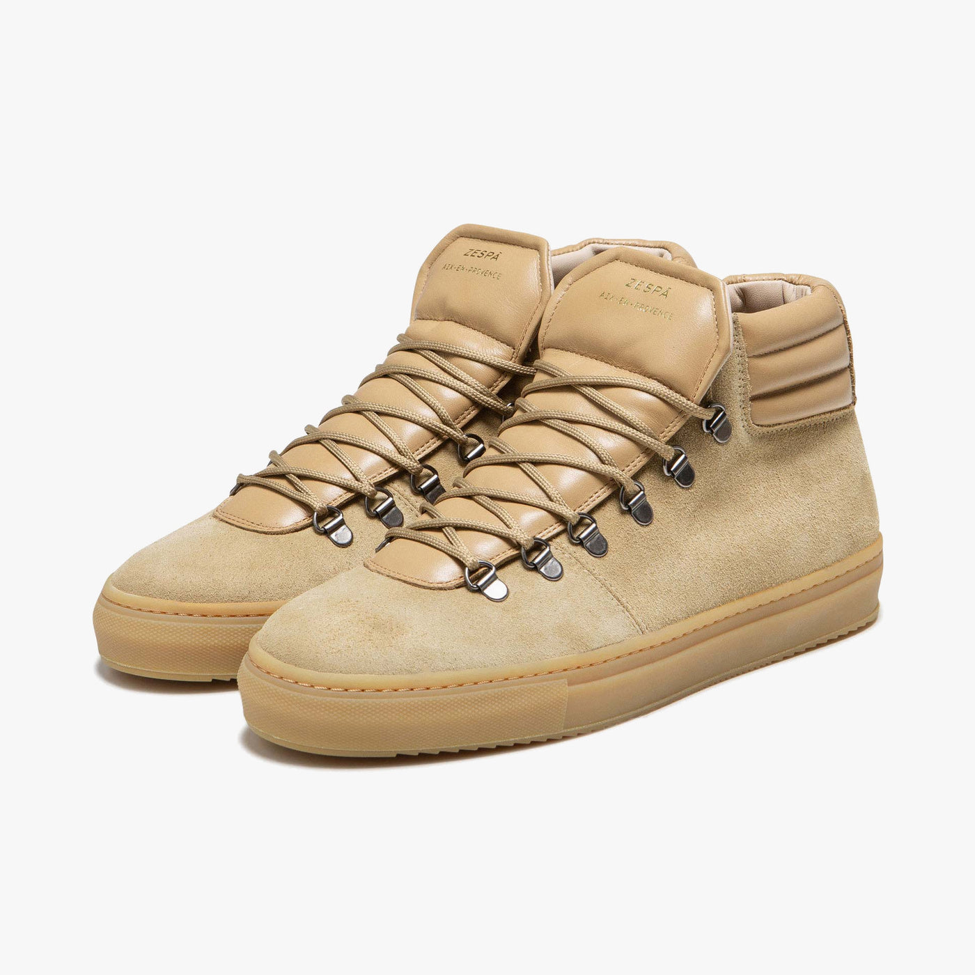 Sneakers cuir suède savane - du 39 au 46 | ZESPÀ