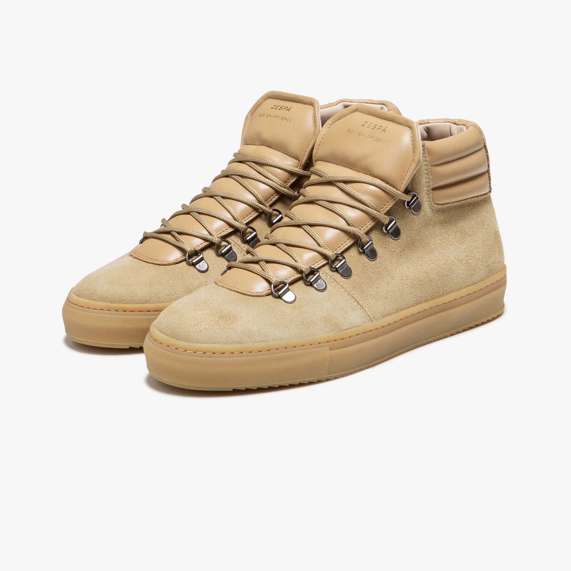 Sneakers cuir suède savane - du 39 au 46 | ZESPÀ