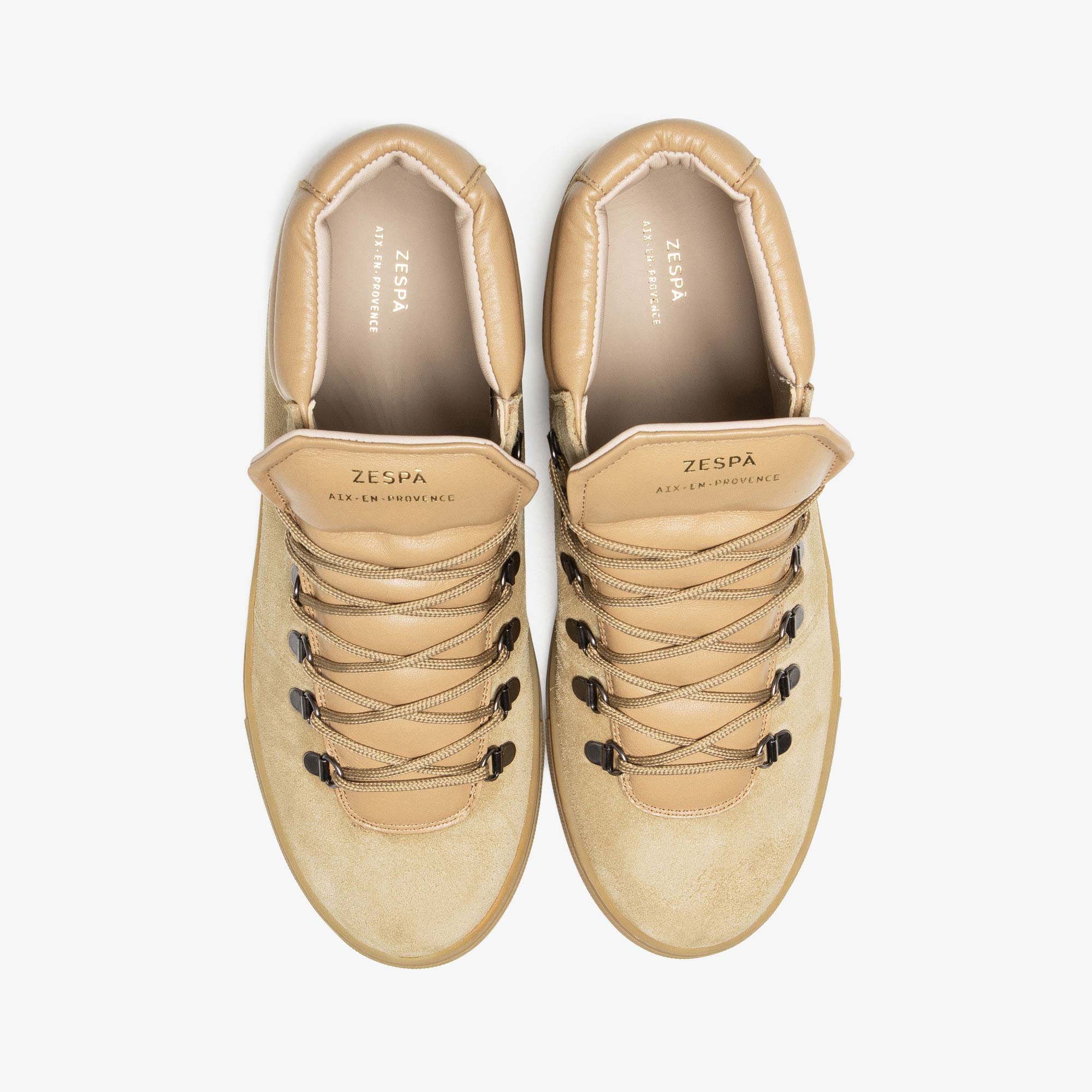 Sneakers cuir suède savane - du 39 au 46 | ZESPÀ