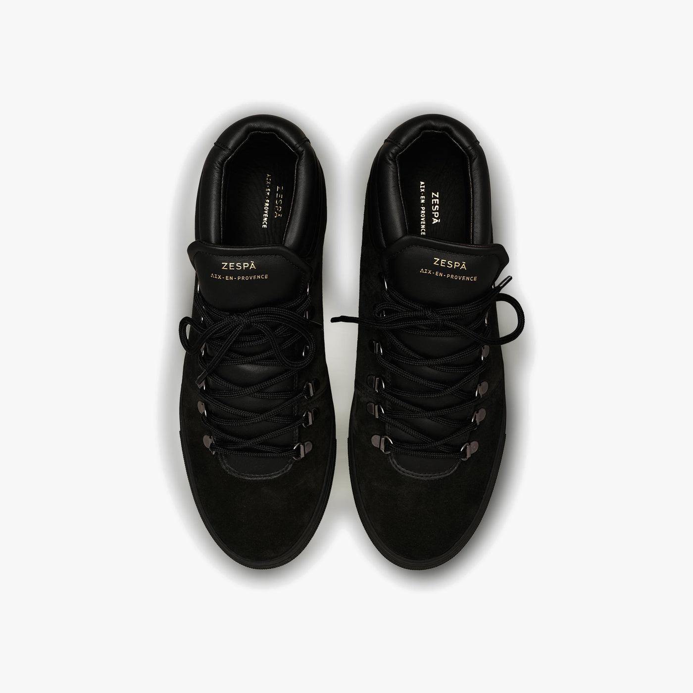 Sneakers cuir suède noir - du 39 au 46 | ZESPÀ