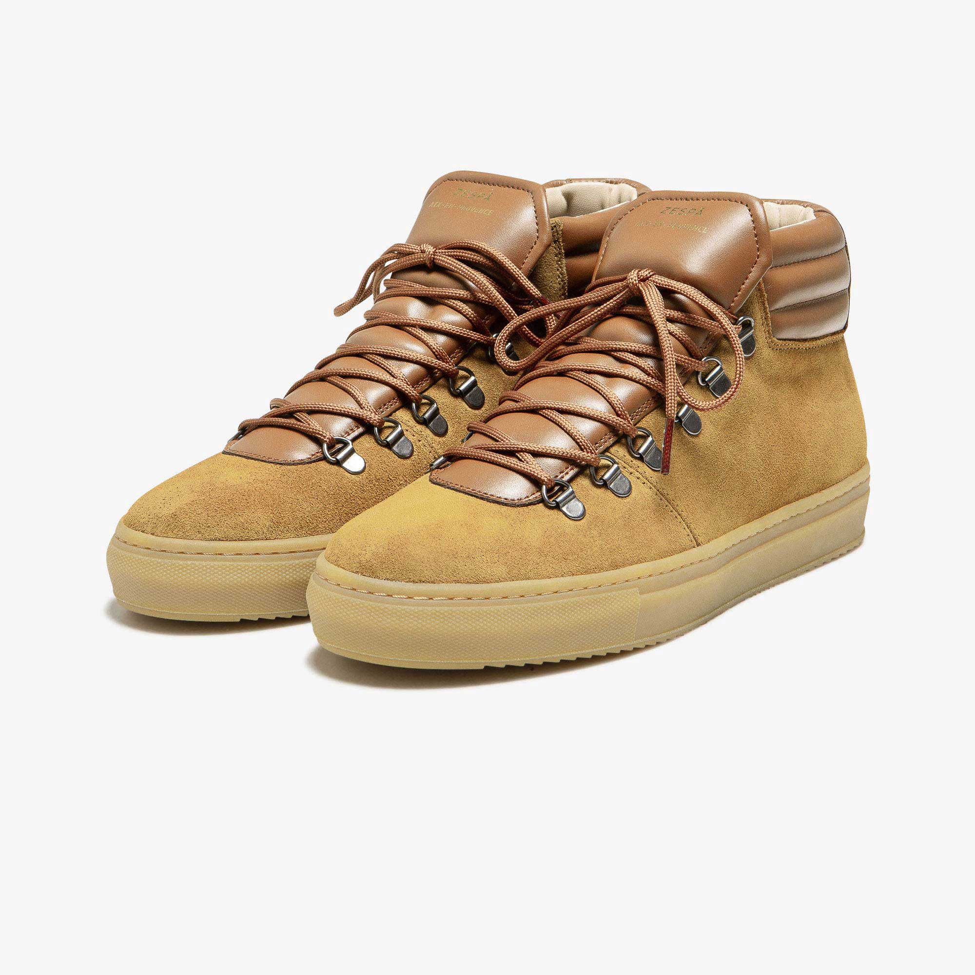 Sneakers cuir suède marron - du 35 au 41 | ZESPÀ