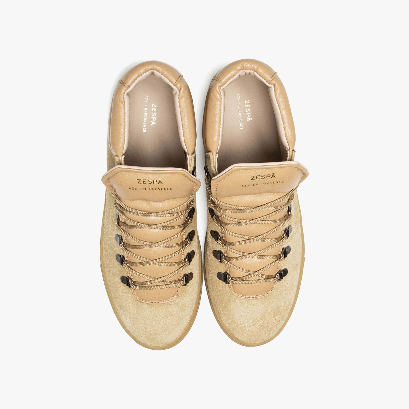 Sneakers cuir suède savane - du 35 au 41 | ZESPÀ