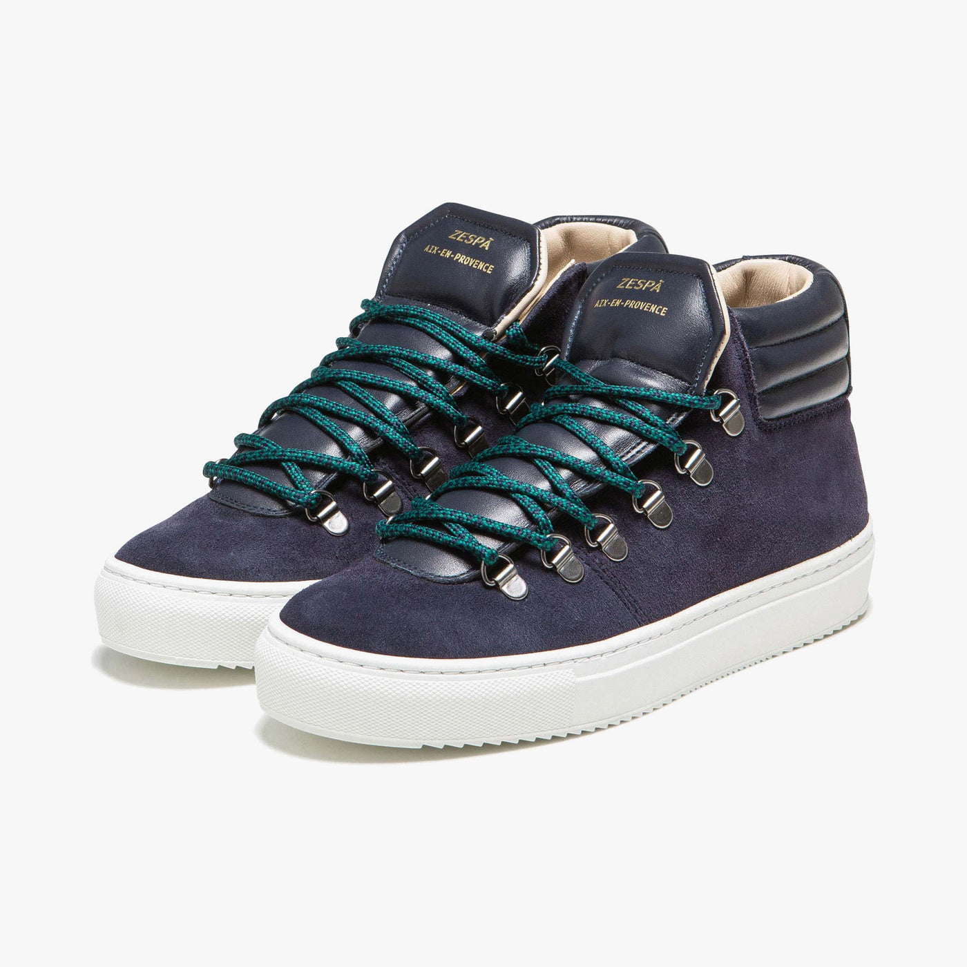 Sneaker en cuir suède marine femme du 35 au 41 | ZESPÀ