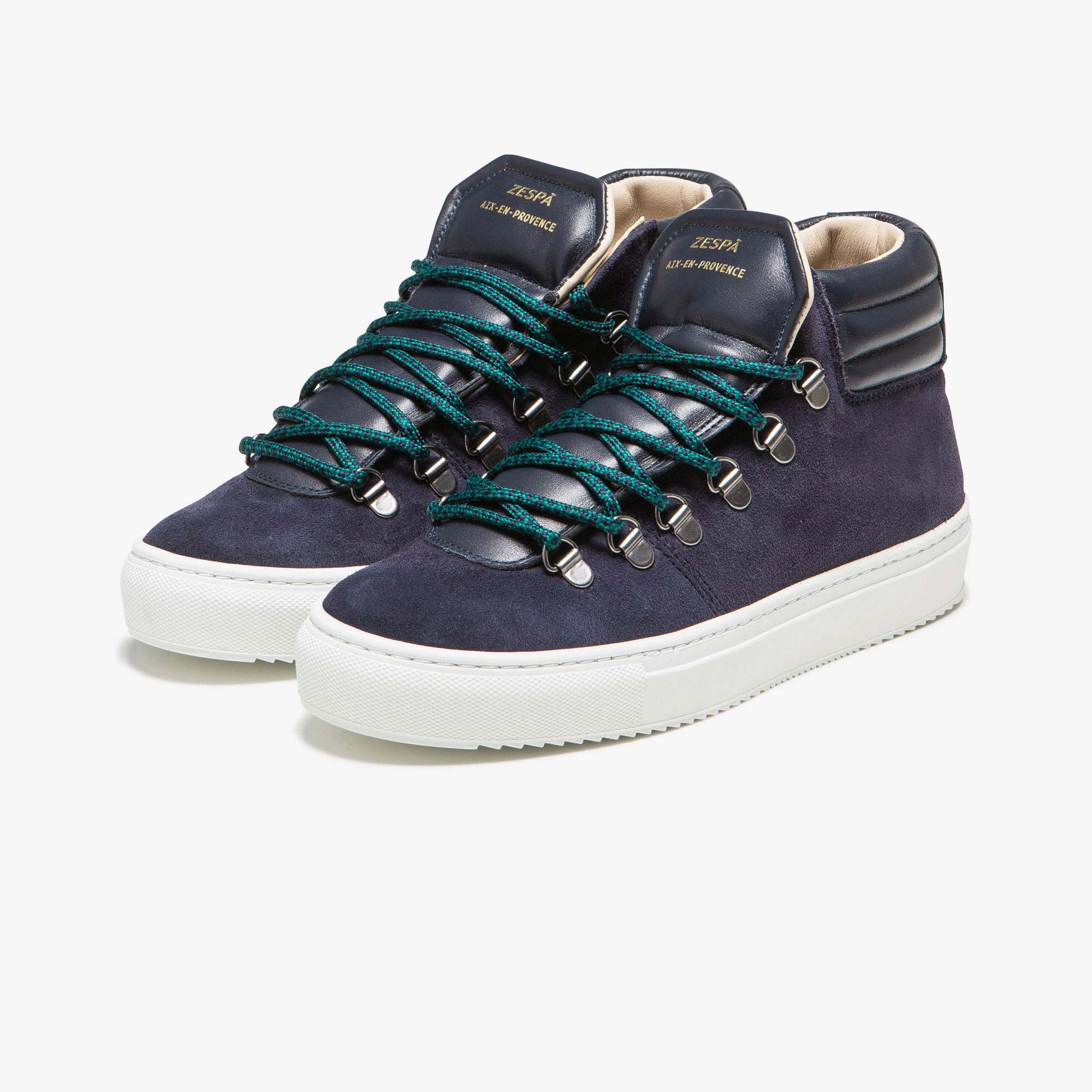 Sneakers cuir suède marine - du 35 au 41 | ZESPÀ