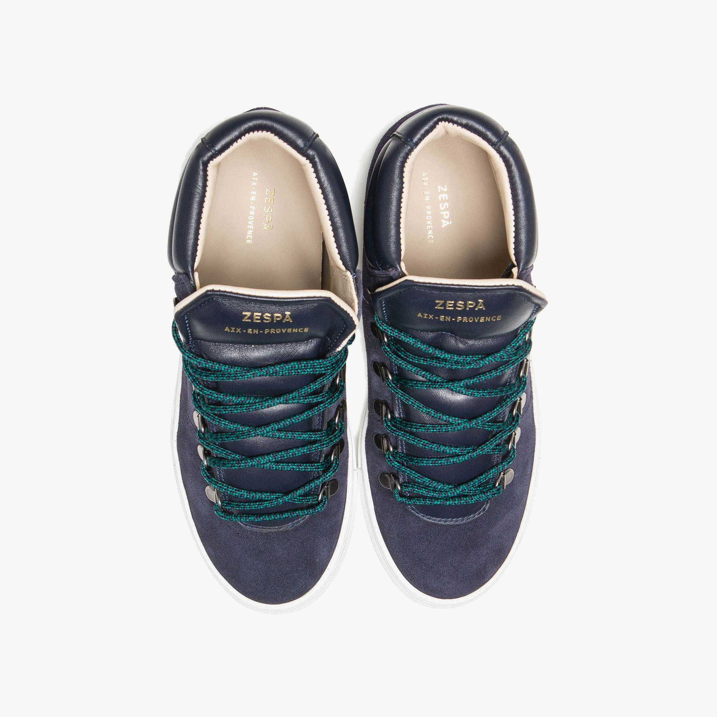 Sneakers cuir suède marine - du 35 au 41 | ZESPÀ