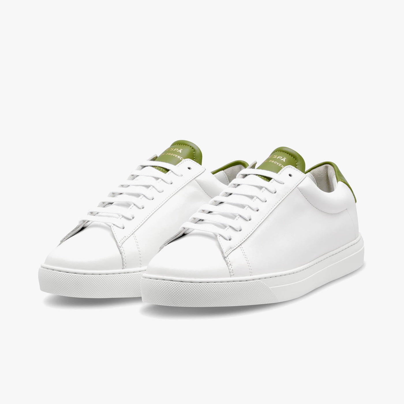 Sneaker en cuir olive homme du 39 au 46 | ZESPÀ