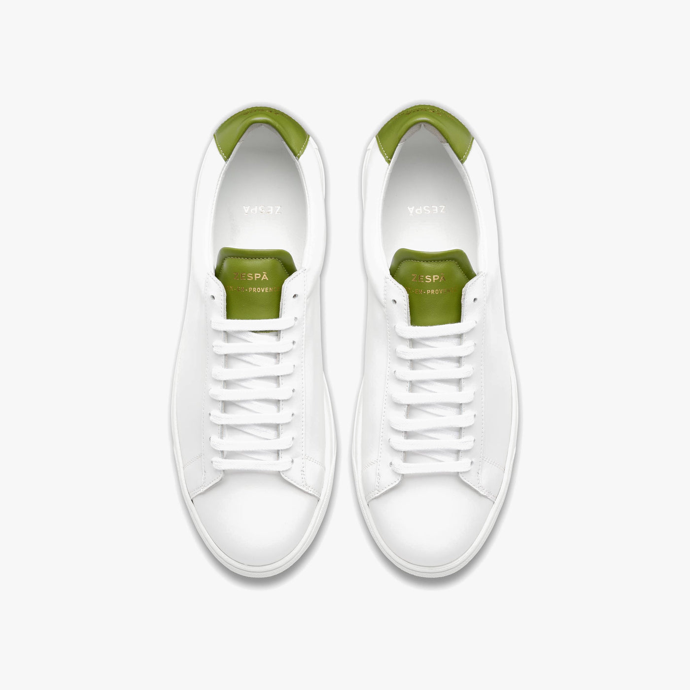 Sneaker en cuir olive homme du 39 au 46 | ZESPÀ