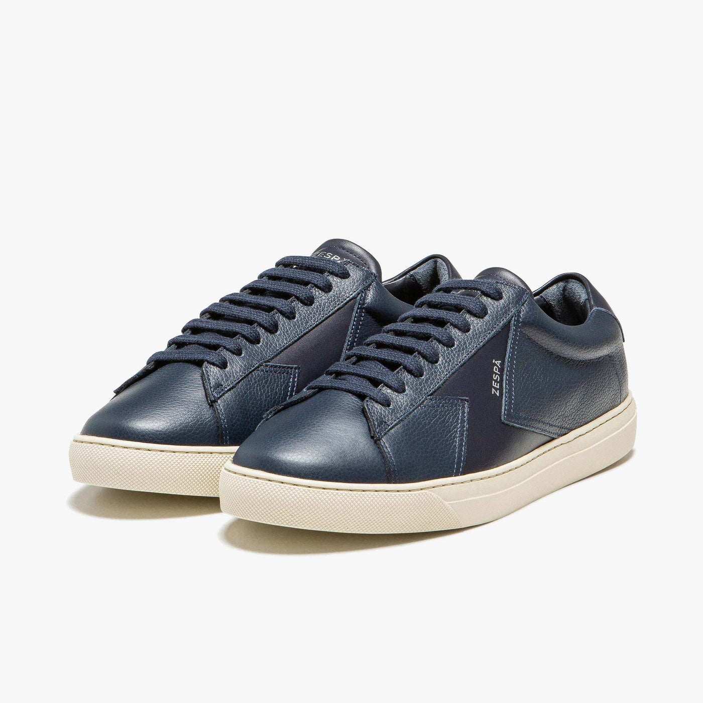 Sneakers cuir marine | ZESPÀ