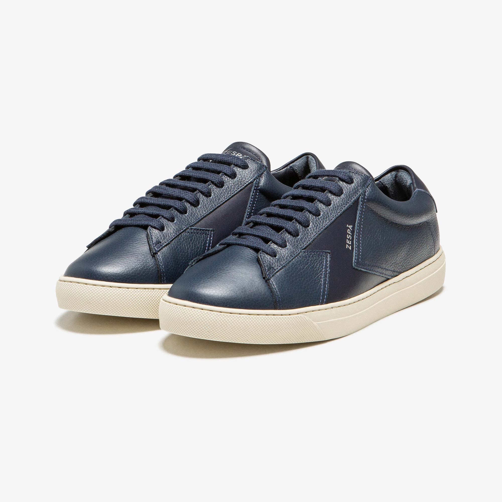 Sneakers cuir marine | ZESPÀ