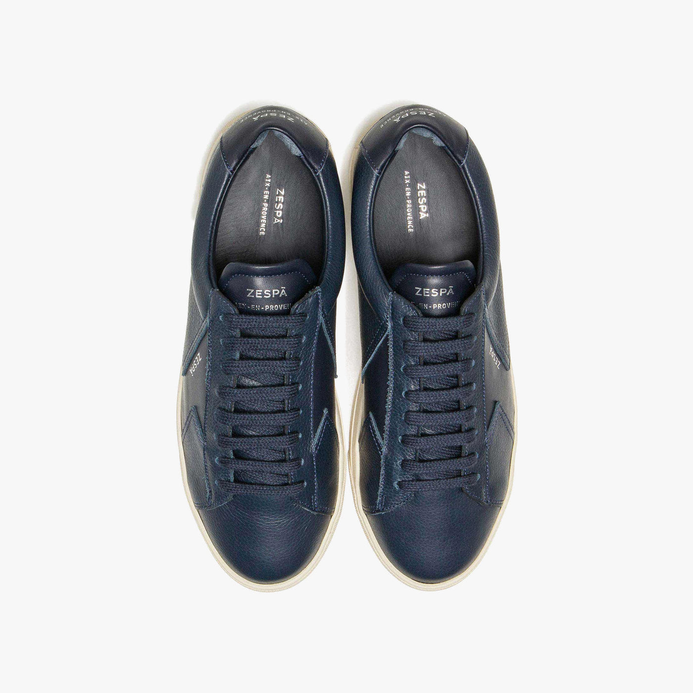 Sneakers cuir marine | ZESPÀ