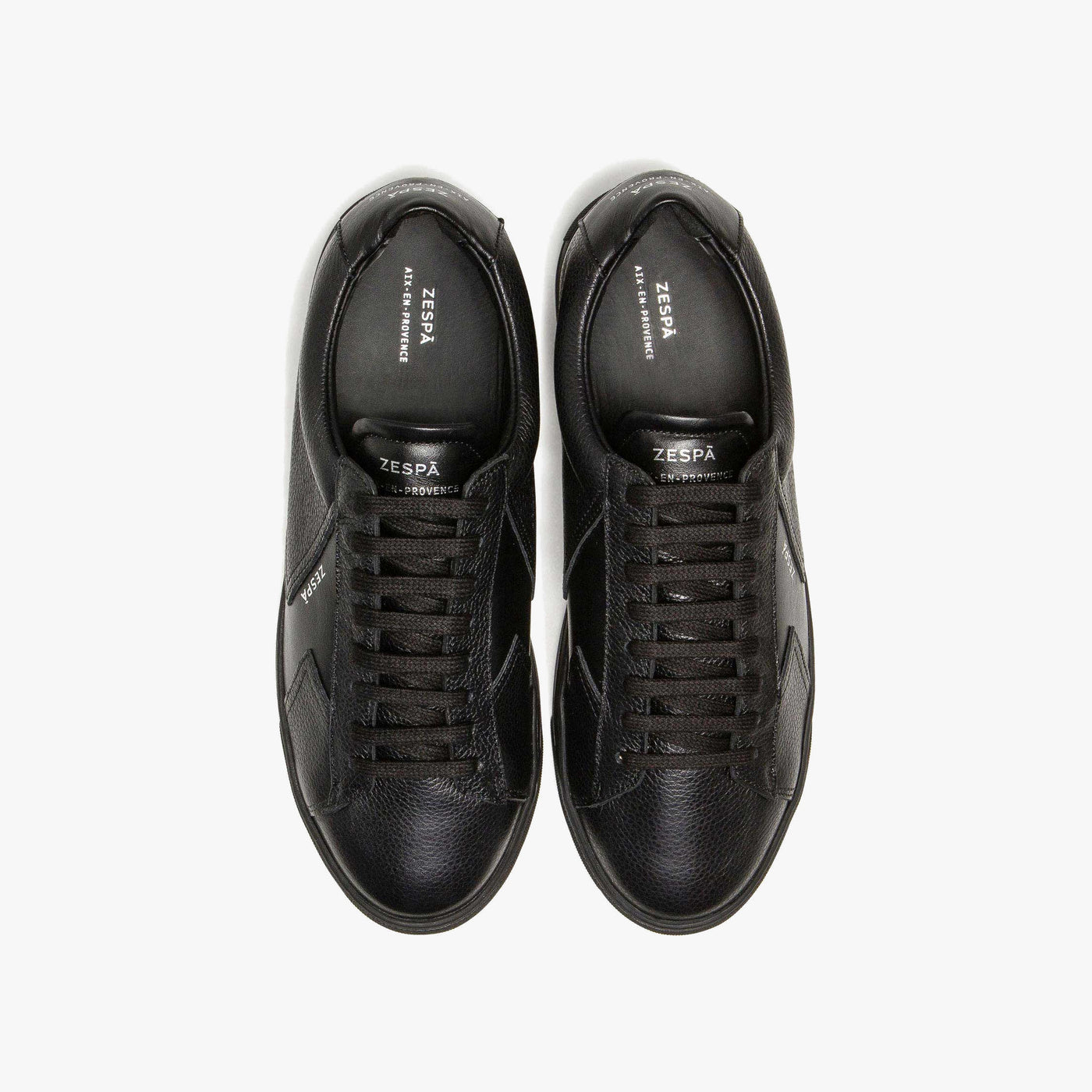 ZSP4 Sneakers Black Leather Men | ZESPÀ – Zespà