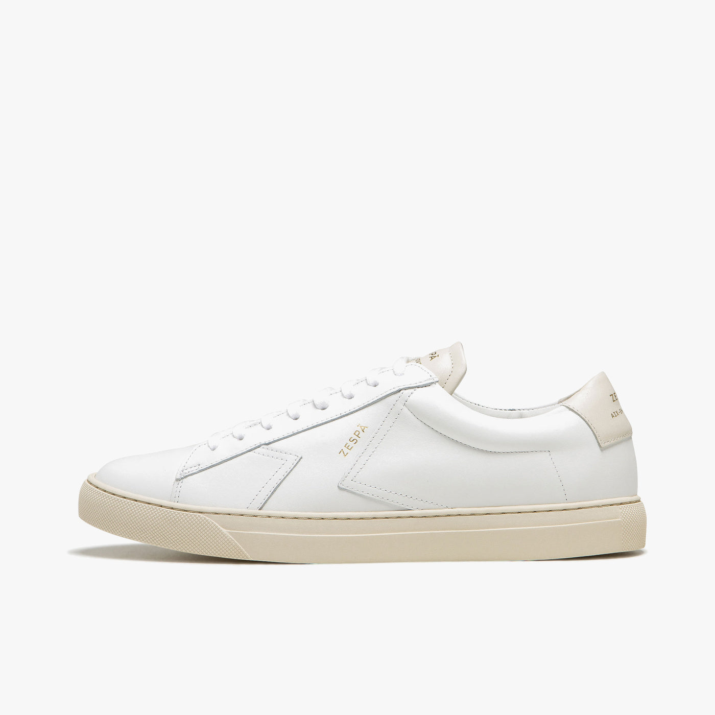 Sneaker en cuir blanc homme du 39 au 46 | ZESPÀ