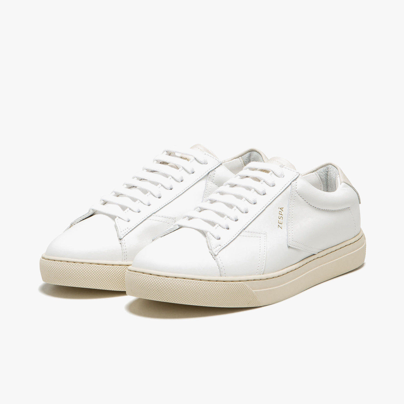 Sneaker en cuir blanc homme du 39 au 46 | ZESPÀ