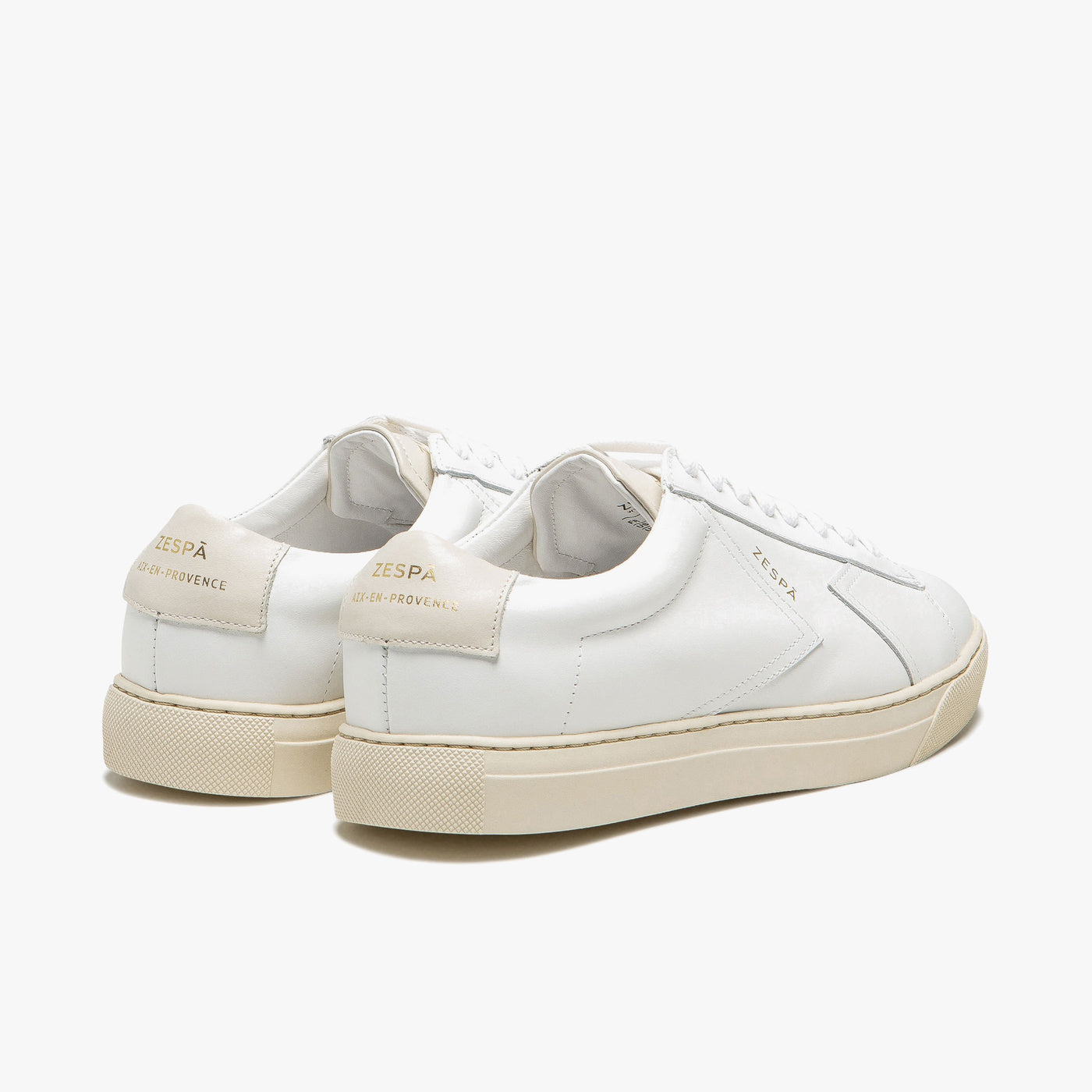 Sneaker en cuir blanc homme du 39 au 46 | ZESPÀ
