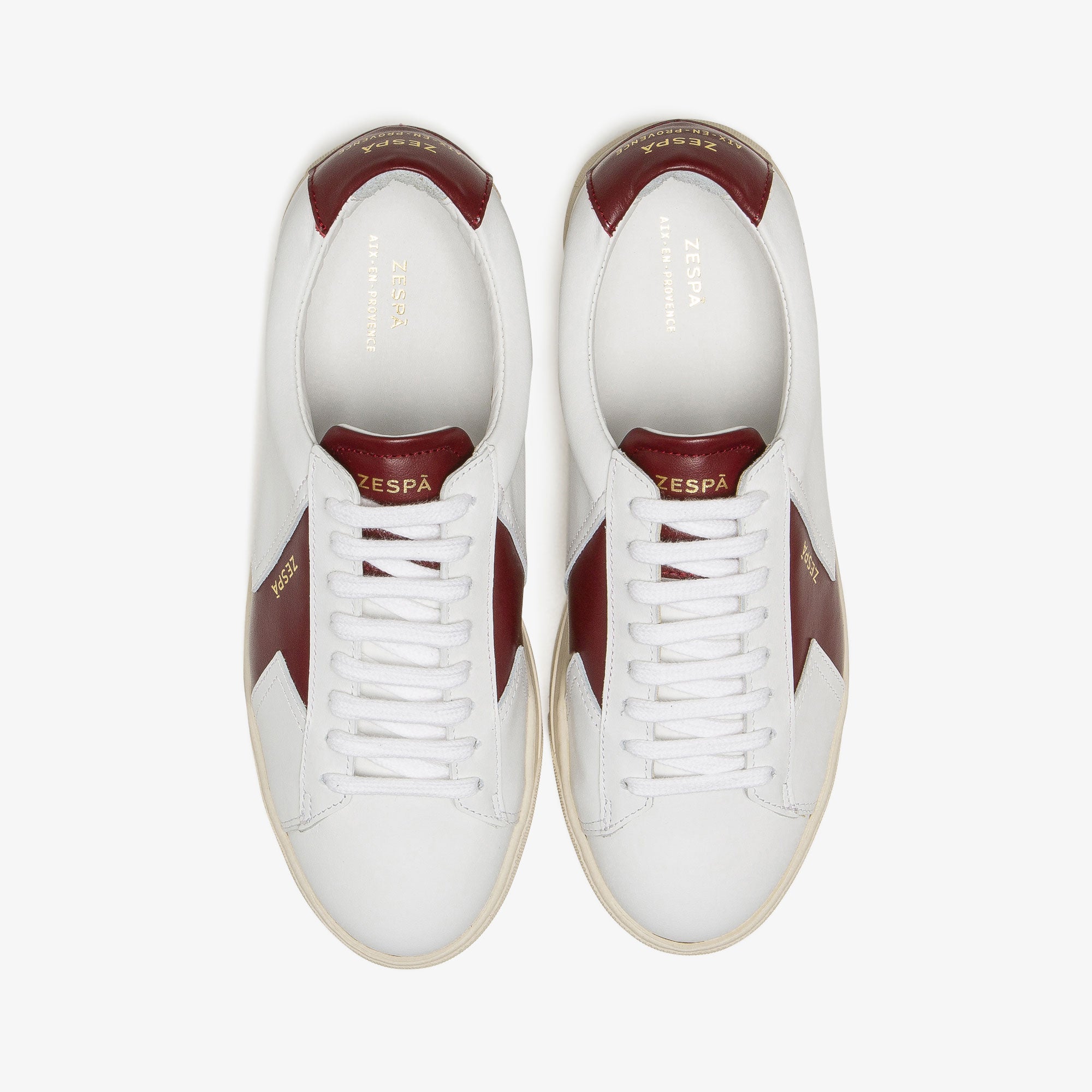 Sneaker en cuir wine homme du 39 au 46 | ZESPÀ