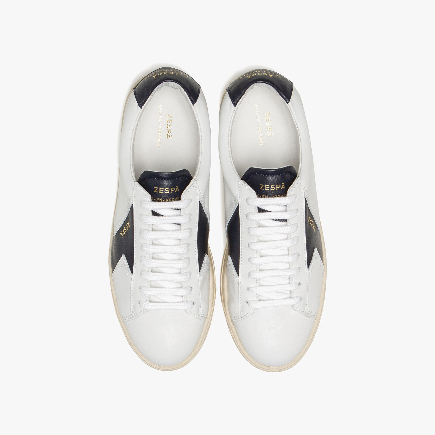 Sneaker en cuir navy homme du 39 au 46 | ZESPÀ