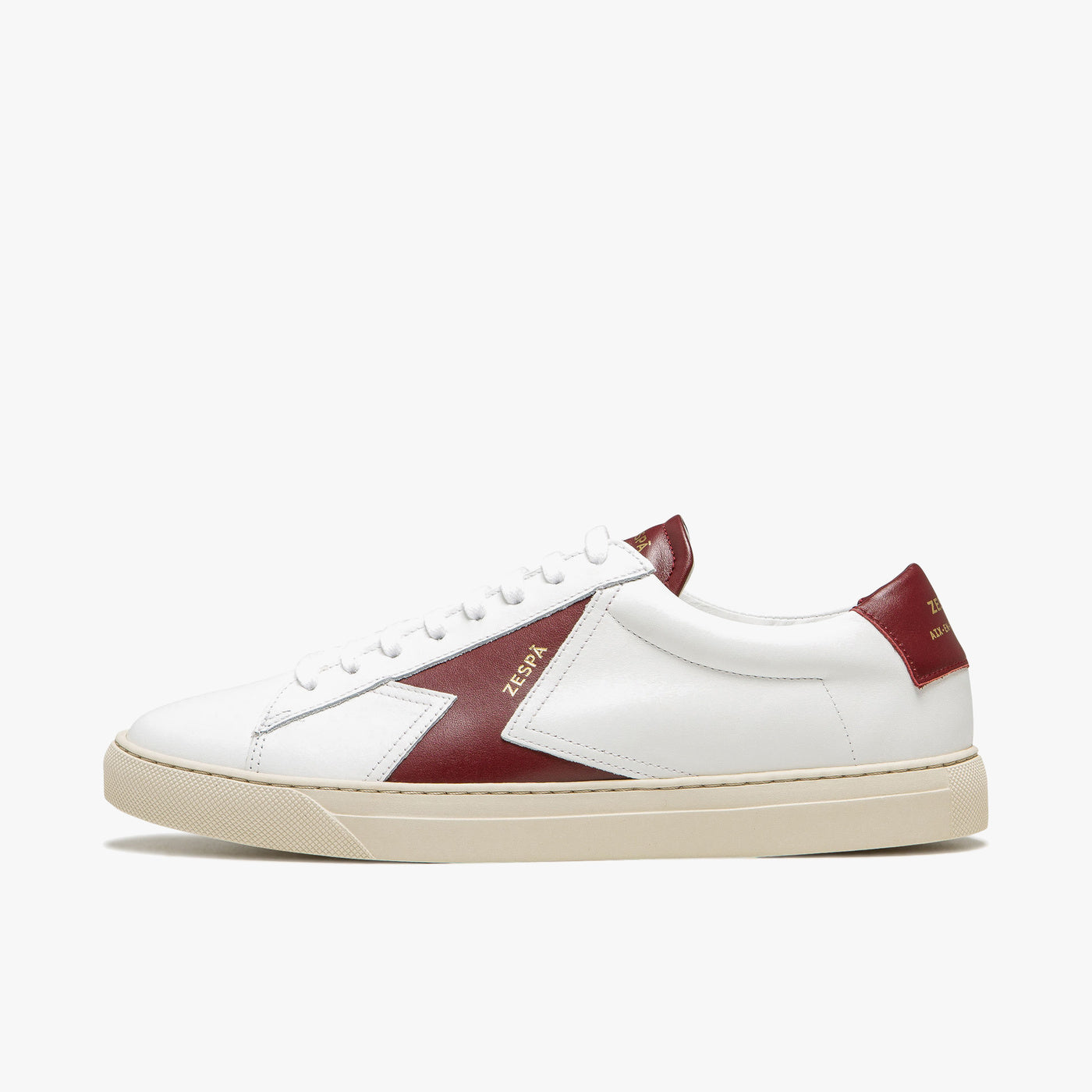 Sneaker en cuir rouge femme du 35 au 41 | ZESPÀ