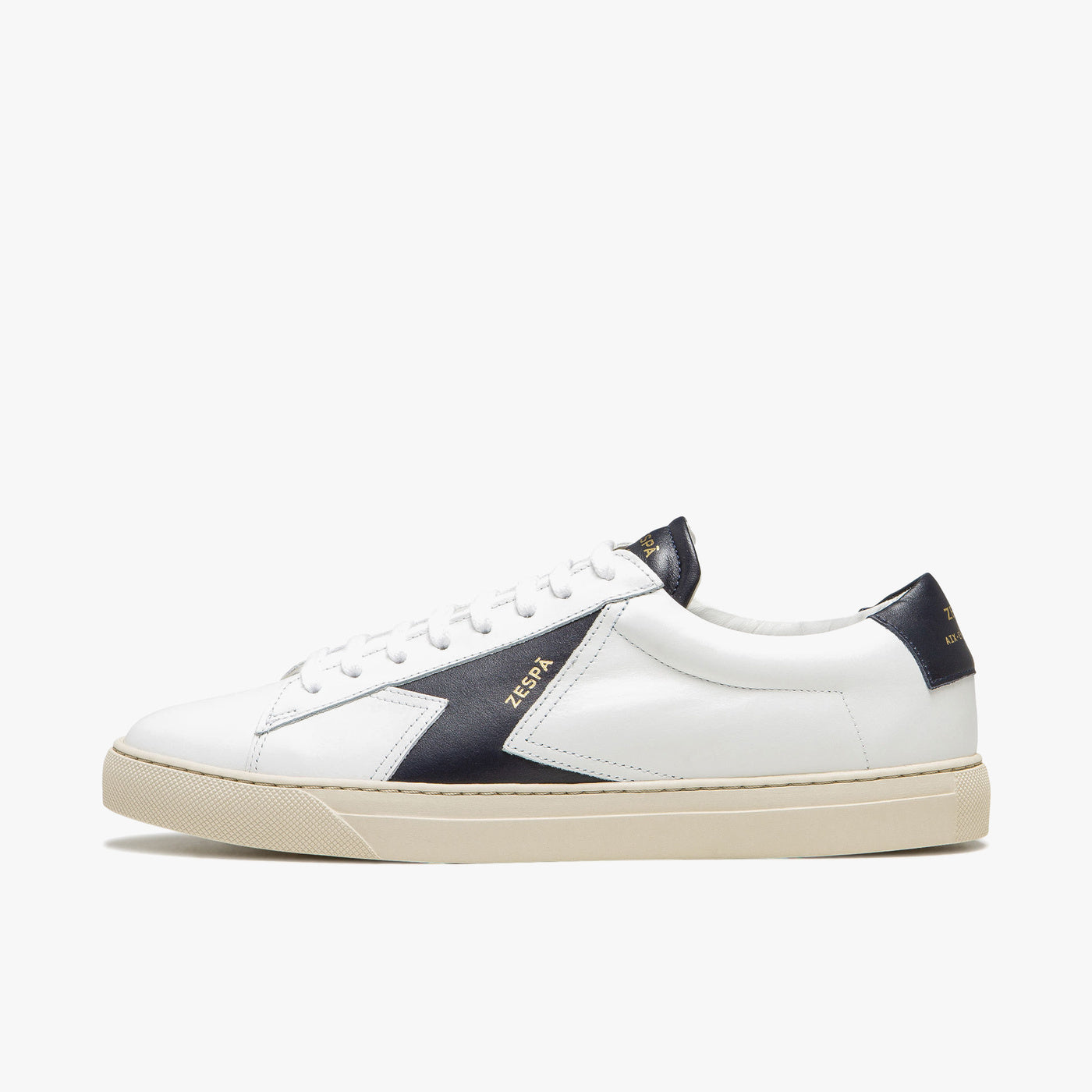 Sneaker en cuir marine femme du 35 au 41 | ZESPÀ