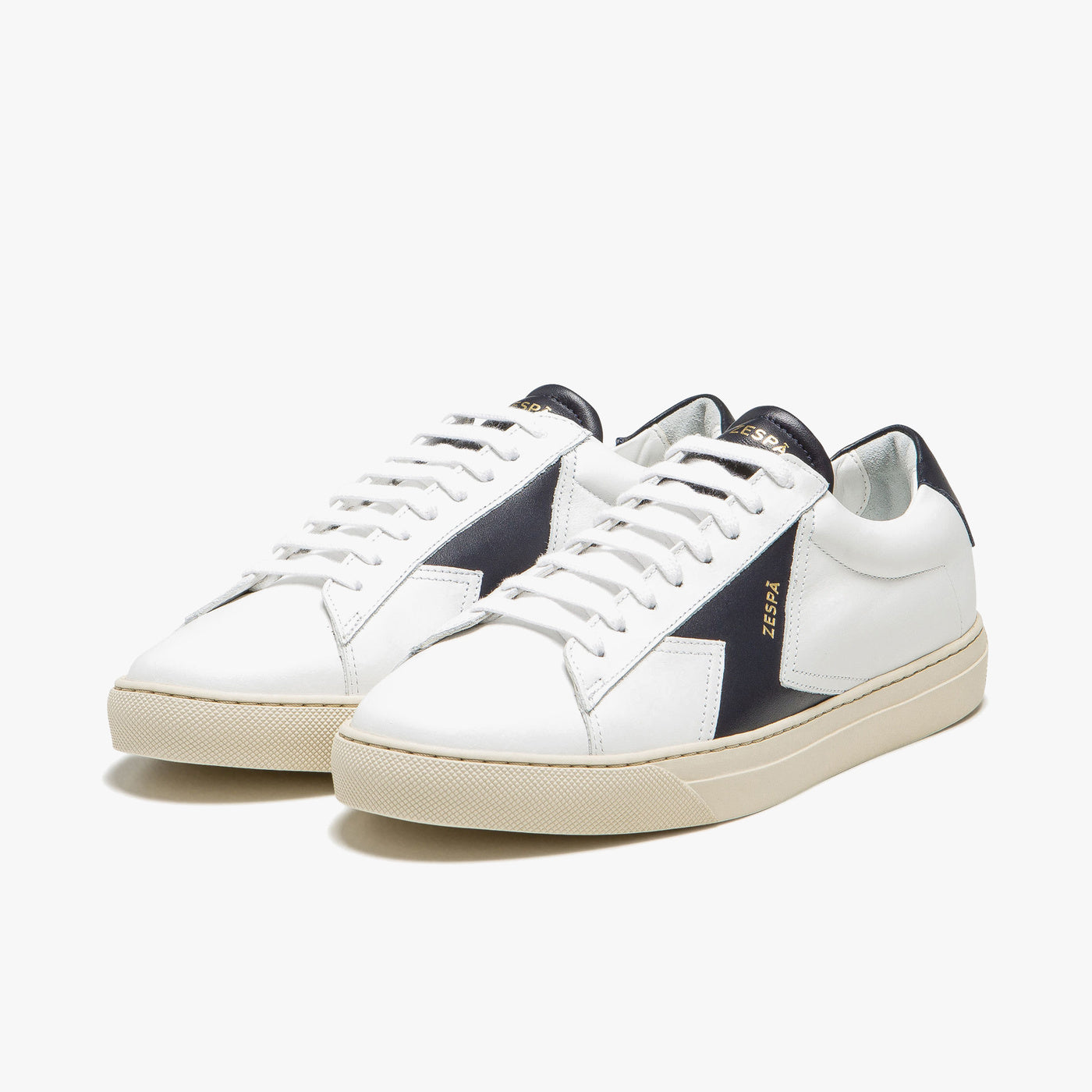 Sneakers cuir marine - du 35 au 41 | ZESPÀ