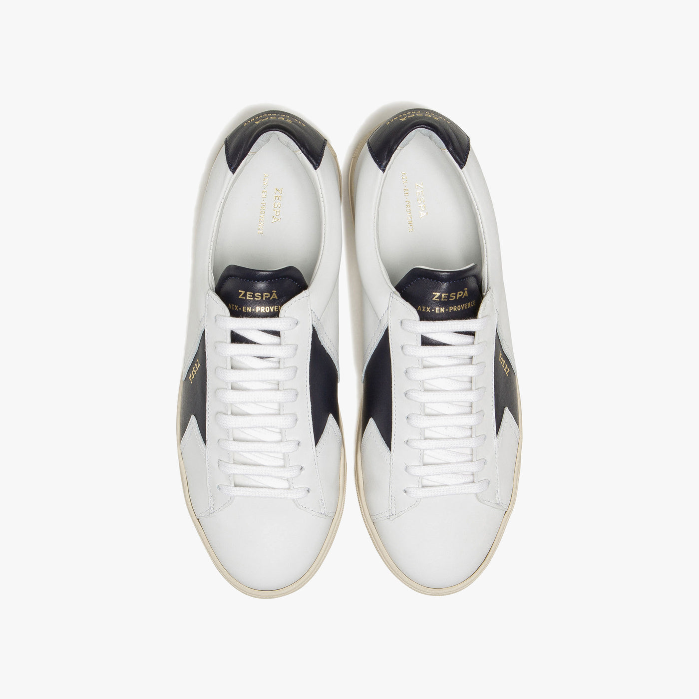Sneakers cuir marine - du 35 au 41 | ZESPÀ